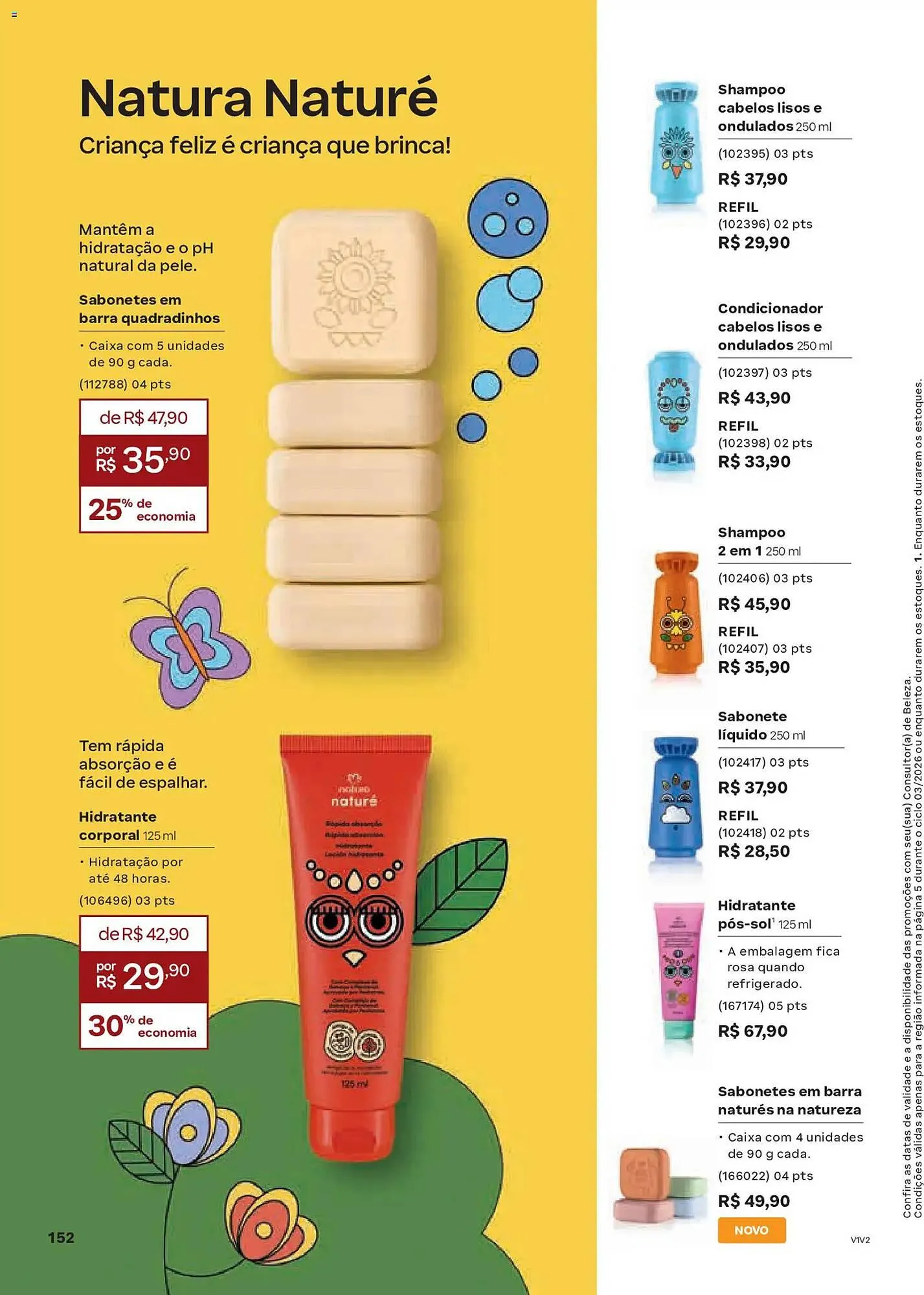 Encarte de Catálogo Natura 4 de fevereiro até 25 de fevereiro 2026 - Pagina 152