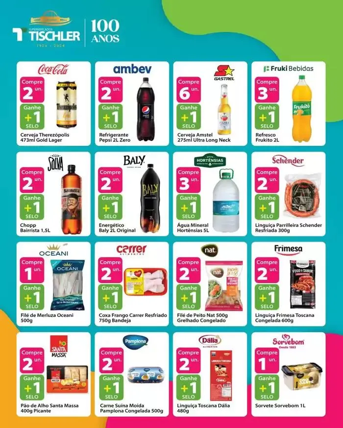 Encarte de Encarte Supermercados Tischler 18 de março até 31 de março 2025 - Pagina 8