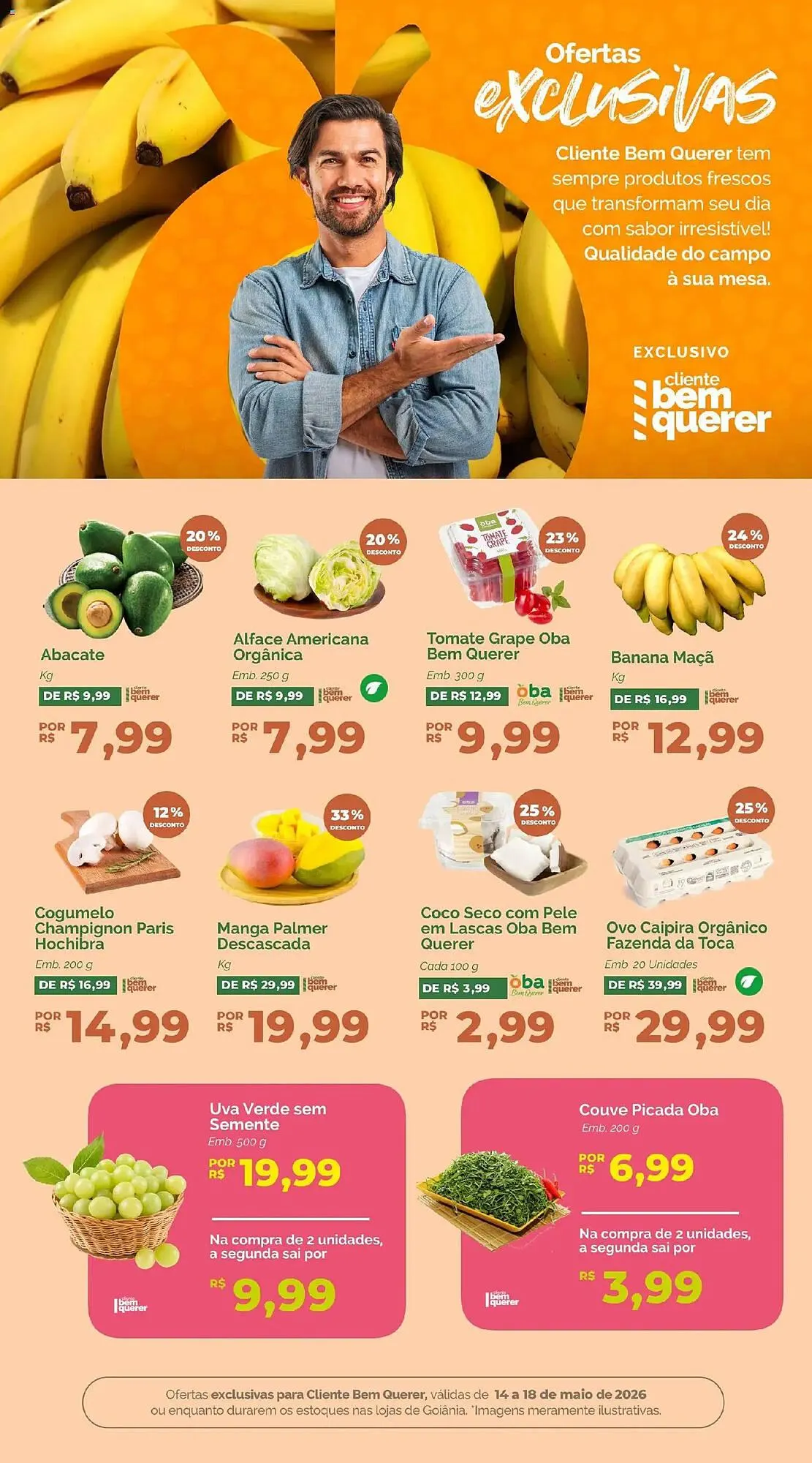 Encarte de Folheto Oba Hortifruti 14 de maio até 18 de maio 2026 - Pagina 3