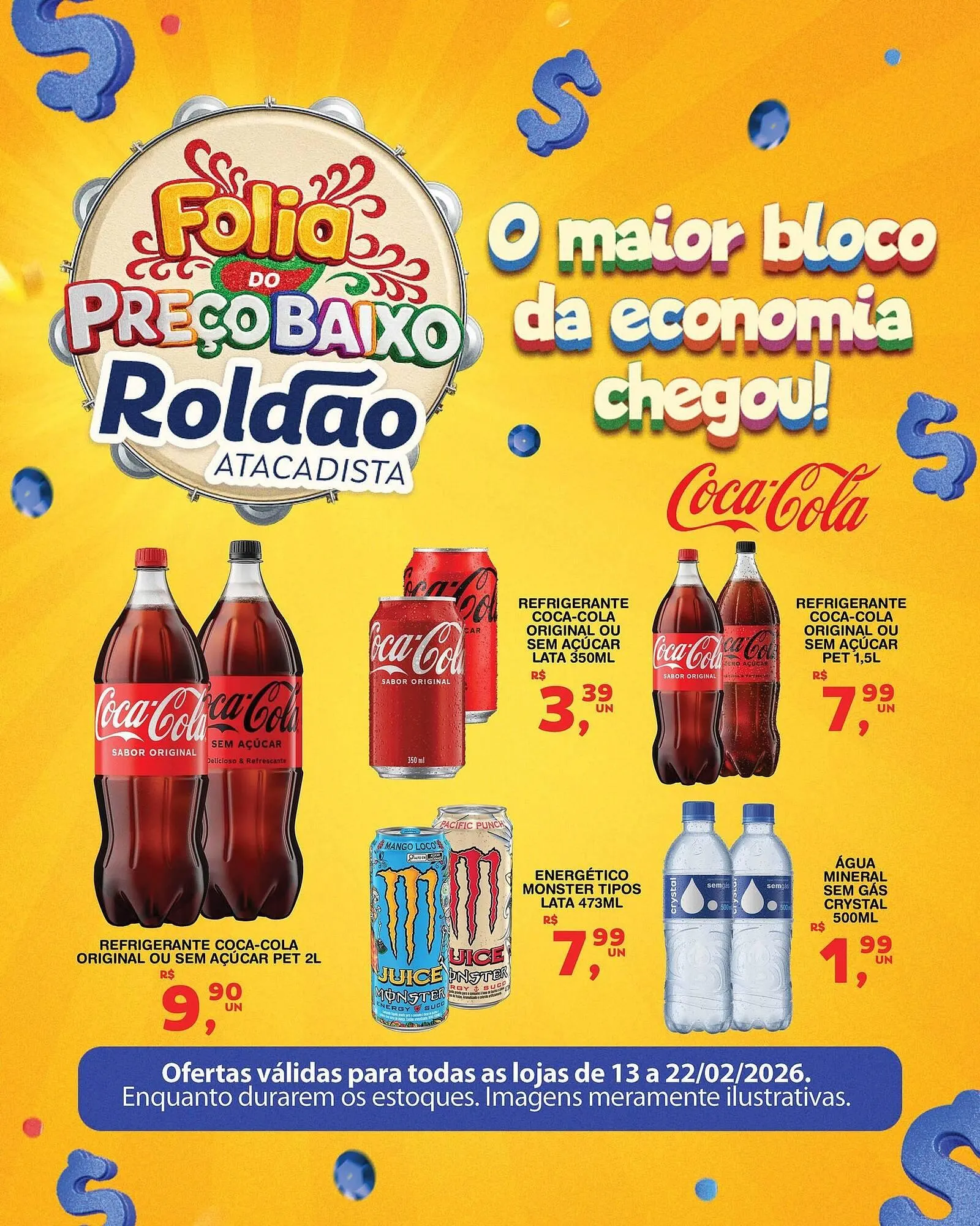 Encarte de Folheto Roldão 14 de fevereiro até 22 de fevereiro 2026 - Pagina 3