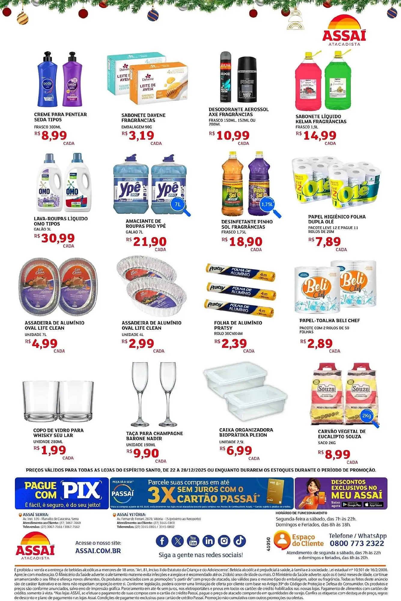 Encarte de Encarte Assaí Atacadista 25 de dezembro até 28 de dezembro 2025 - Pagina 4