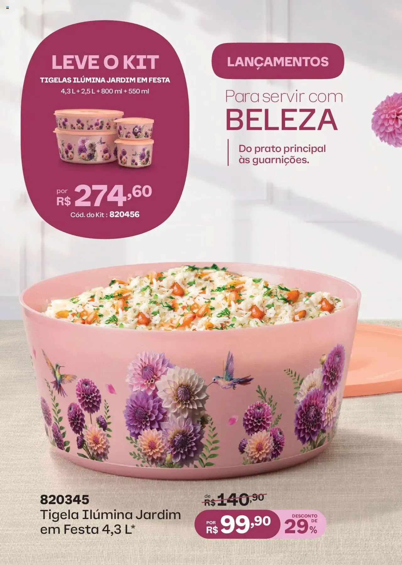 Encarte de Tupperware - Catálogo Vitrine 03 1 de março até 31 de março 2025 - Pagina 14