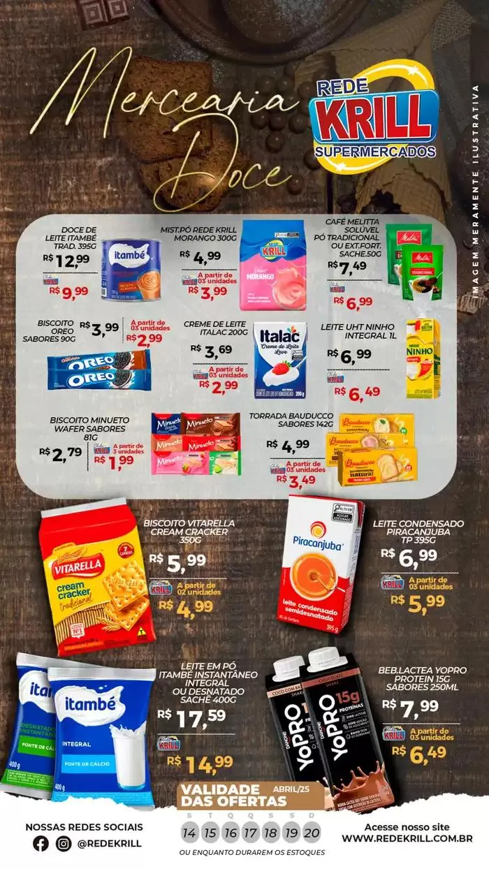 Encarte de Encarte Rede Krill 14 de abril até 20 de abril 2025 - Pagina 6
