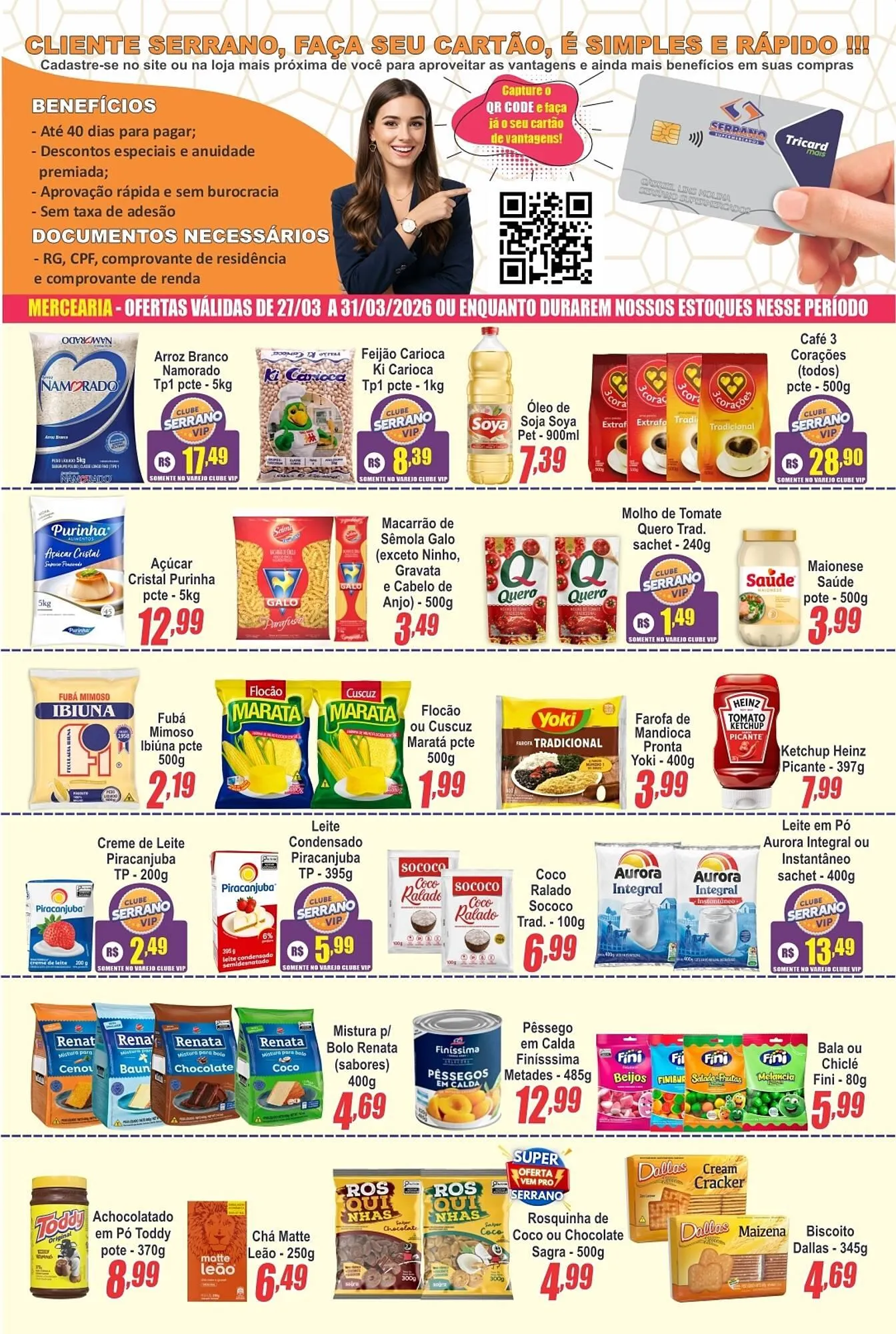 Encarte de Catálogo Serrano Supermercado 24 de março até 26 de março 2026 - Pagina 4
