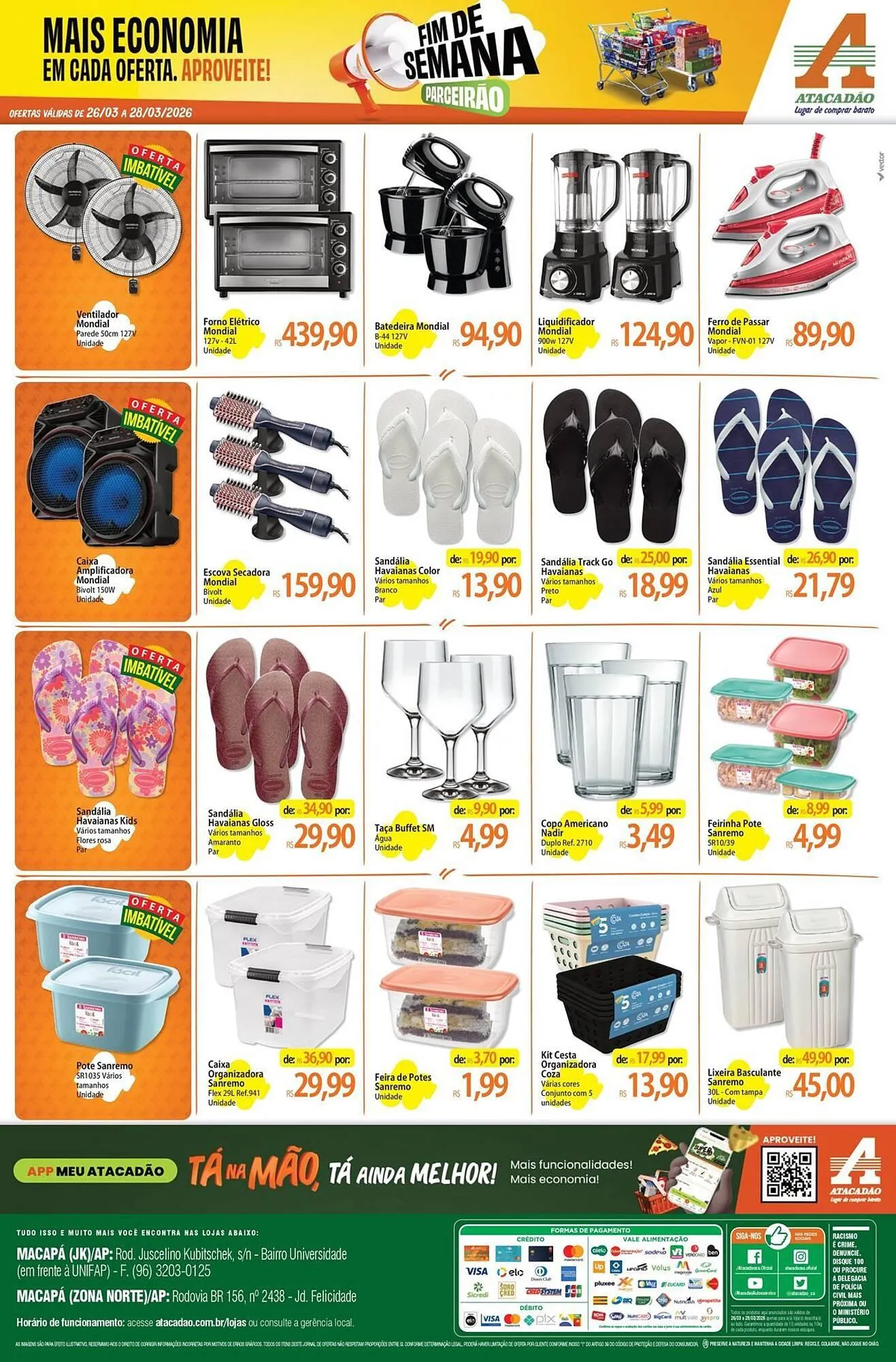 Encarte de Folheto Atacadão 26 de março até 28 de março 2026 - Pagina 4