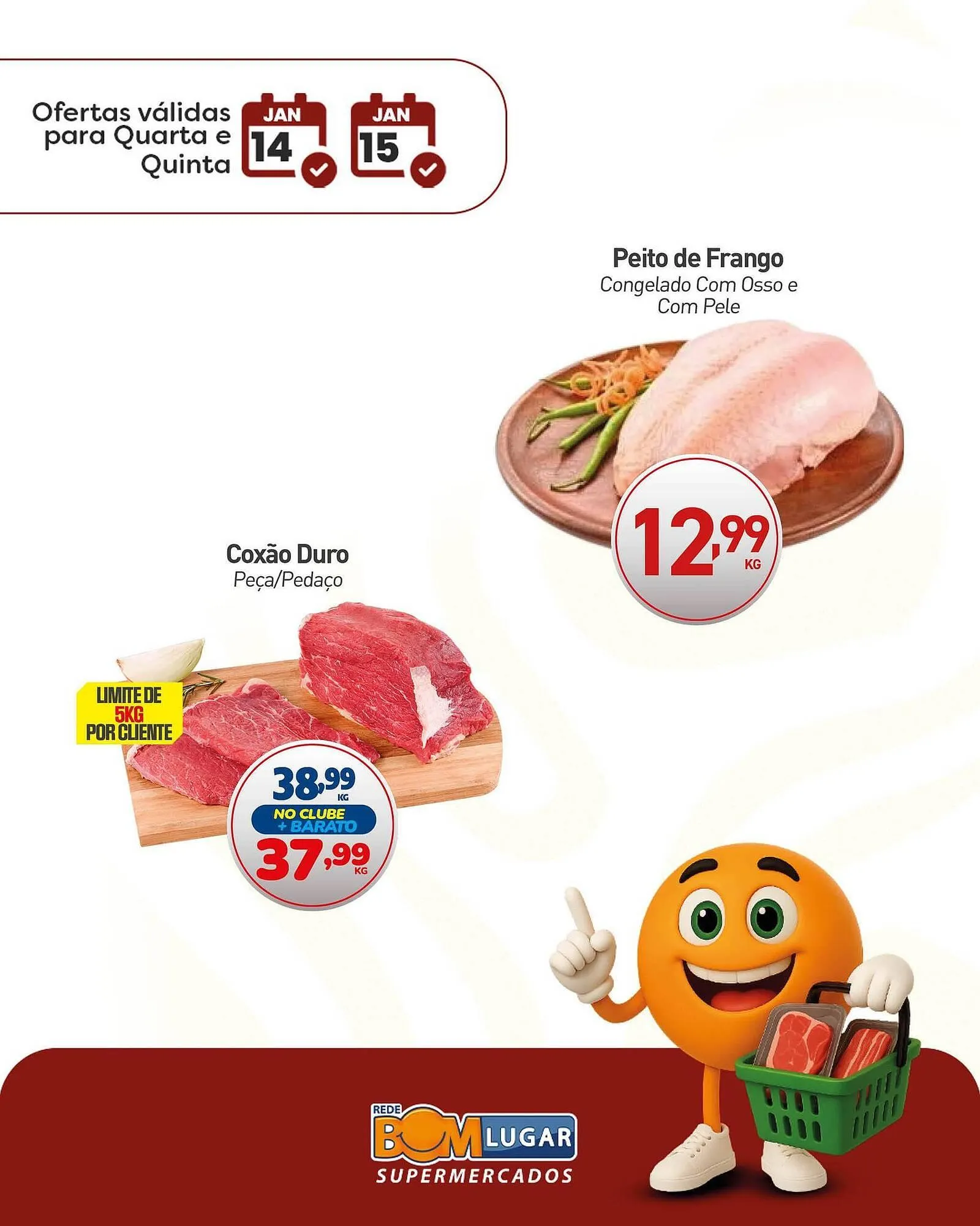 Encarte de Folheto Rede Bom Lugar 14 de janeiro até 15 de janeiro 2026 - Pagina 3