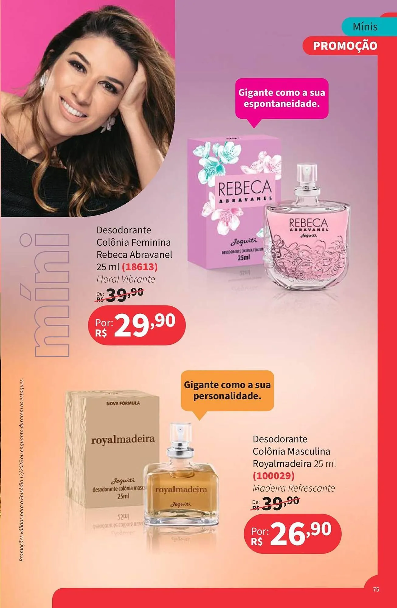 Encarte de Catálogo Jequiti 25 de agosto até 31 de dezembro 2025 - Pagina 75