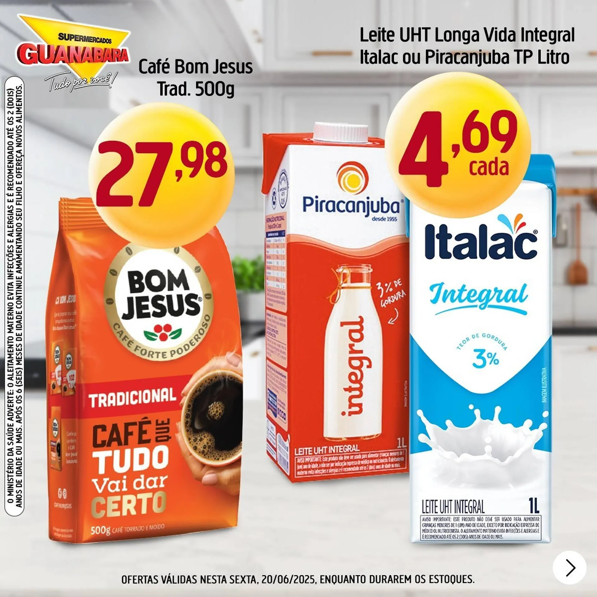 Encarte de Catálogo Supermercados Guanabara 20 de junho até 20 de junho 2025 - Pagina 2