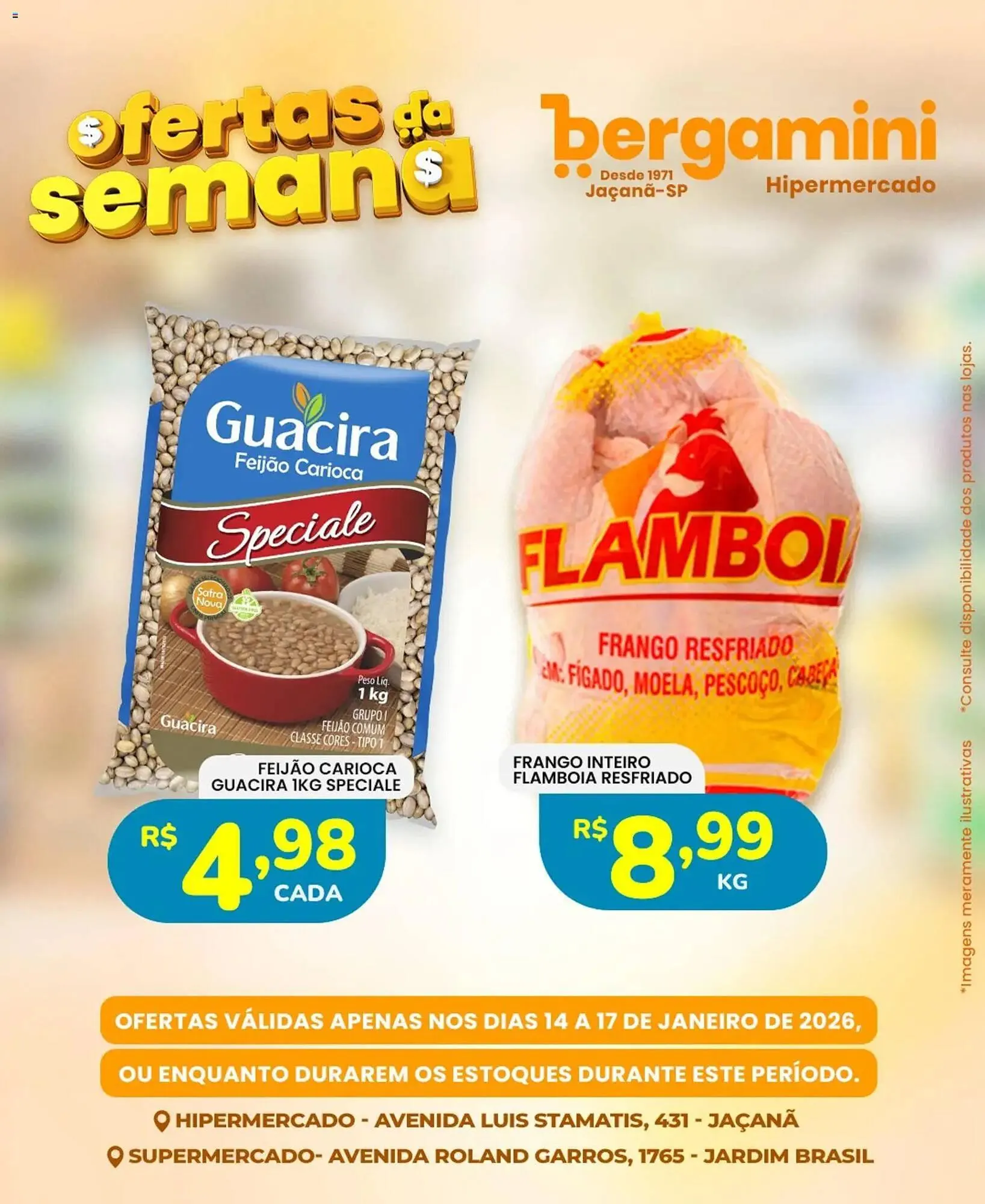 Encarte de Catálogo Supermercado Bergamini 14 de janeiro até 17 de janeiro 2026 - Pagina 4