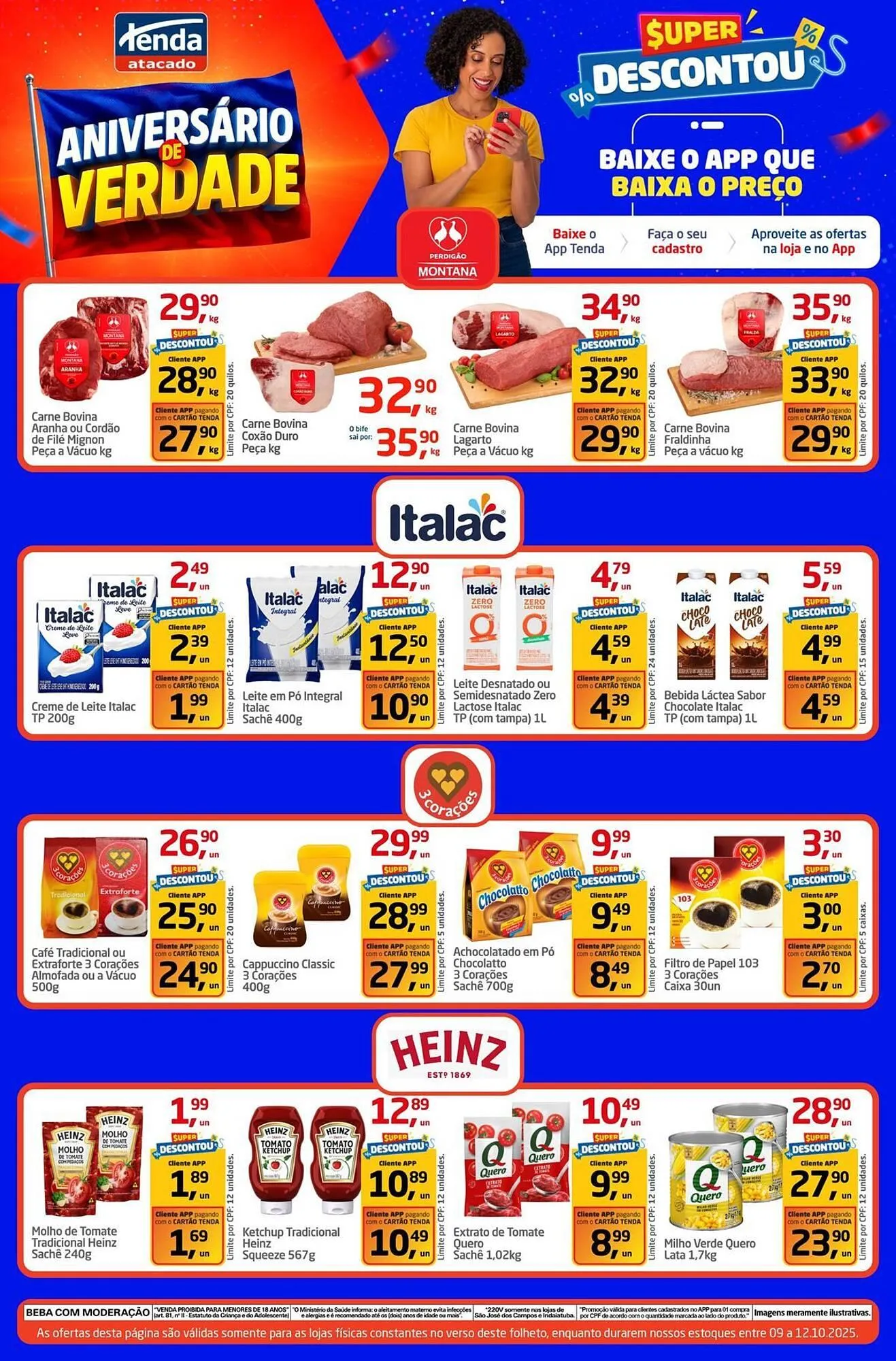 Encarte de Folheto Tenda Atacado 9 de outubro até 12 de outubro 2025 - Pagina 4