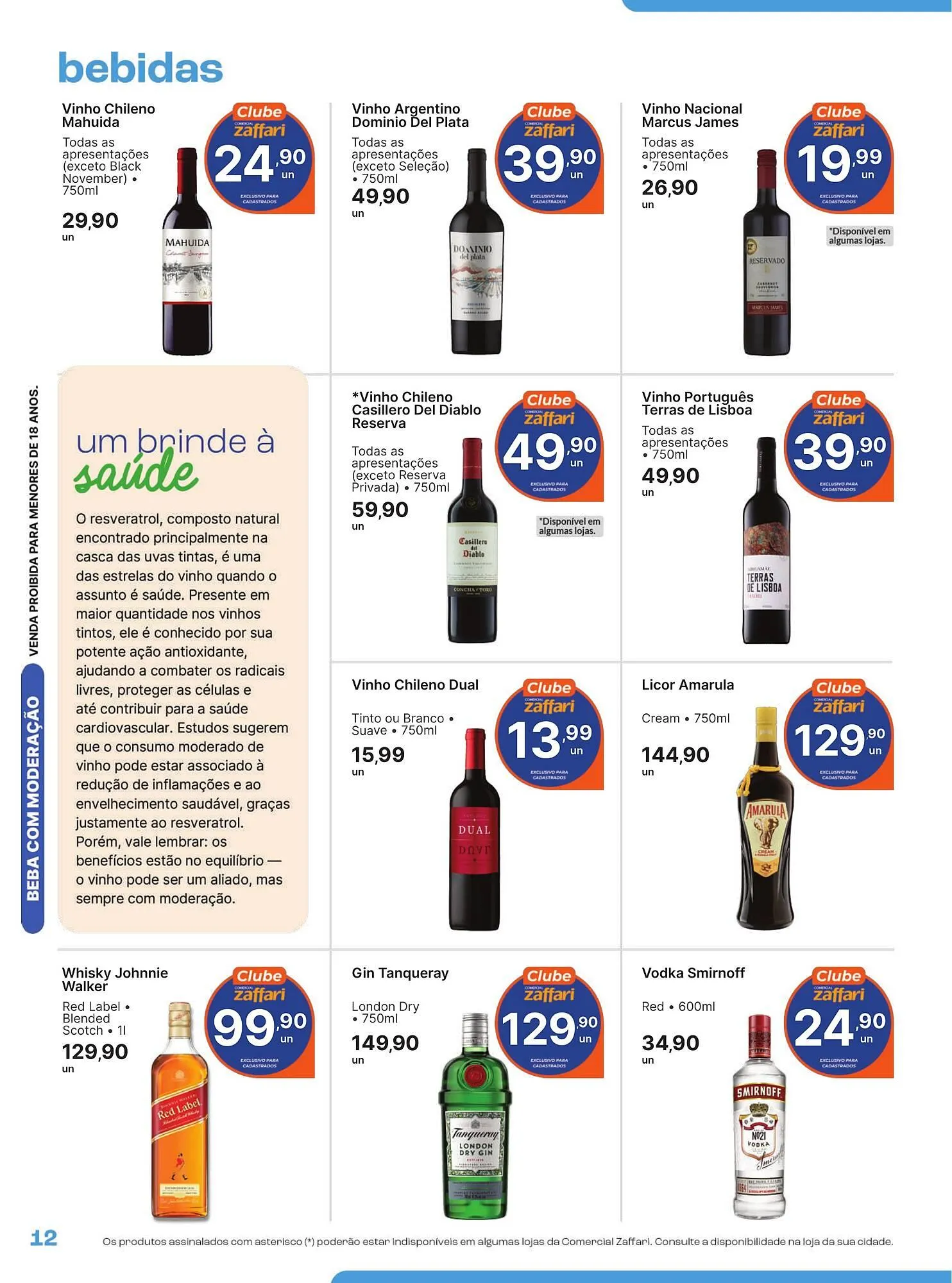 Encarte de Catálogo Comercial Zaffari 17 de abril até 24 de abril 2025 - Pagina 12