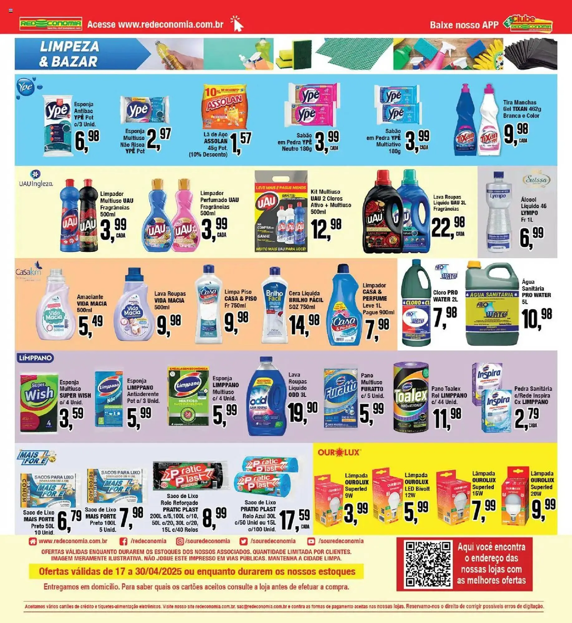 Encarte de Catálogo Redeconomia 17 de abril até 30 de abril 2025 - Pagina 17