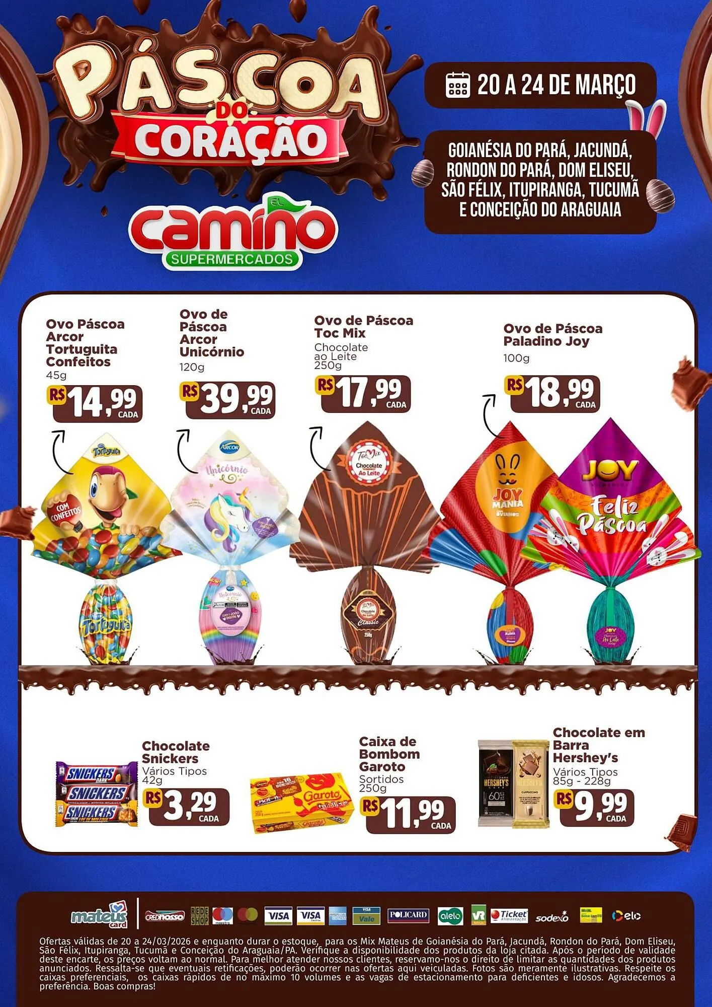 Encarte de Catálogo Camiño supermercados 20 de março até 24 de março 2026 - Pagina 1