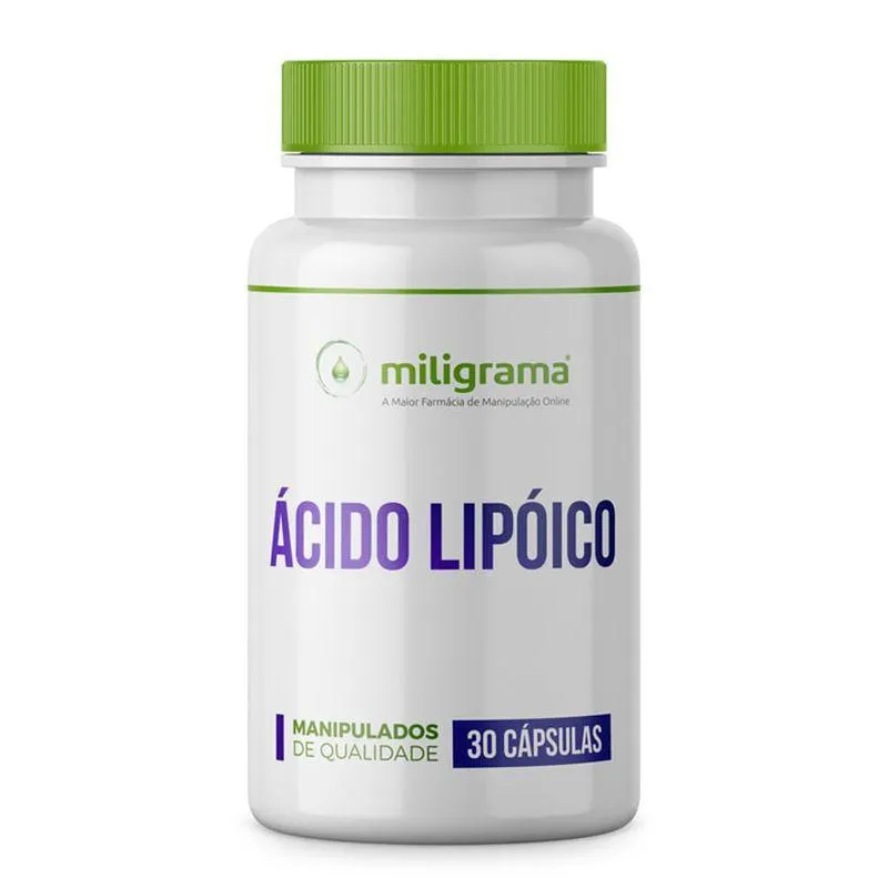 Ácido Lipóico 500 mg 30 Cápsulas