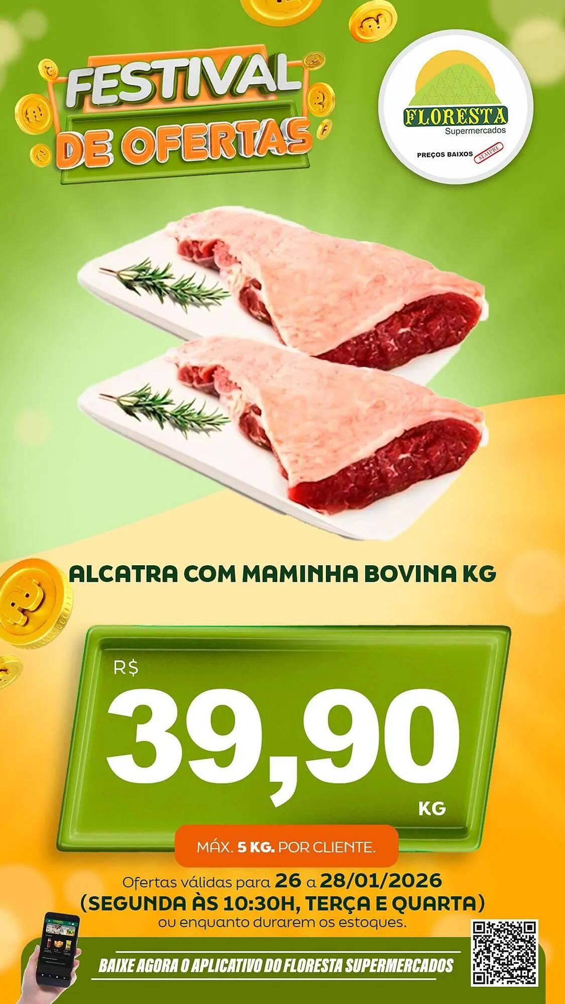 Encarte de Catálogo Floresta Supermercados 26 de janeiro até 28 de janeiro 2026 - Pagina 4