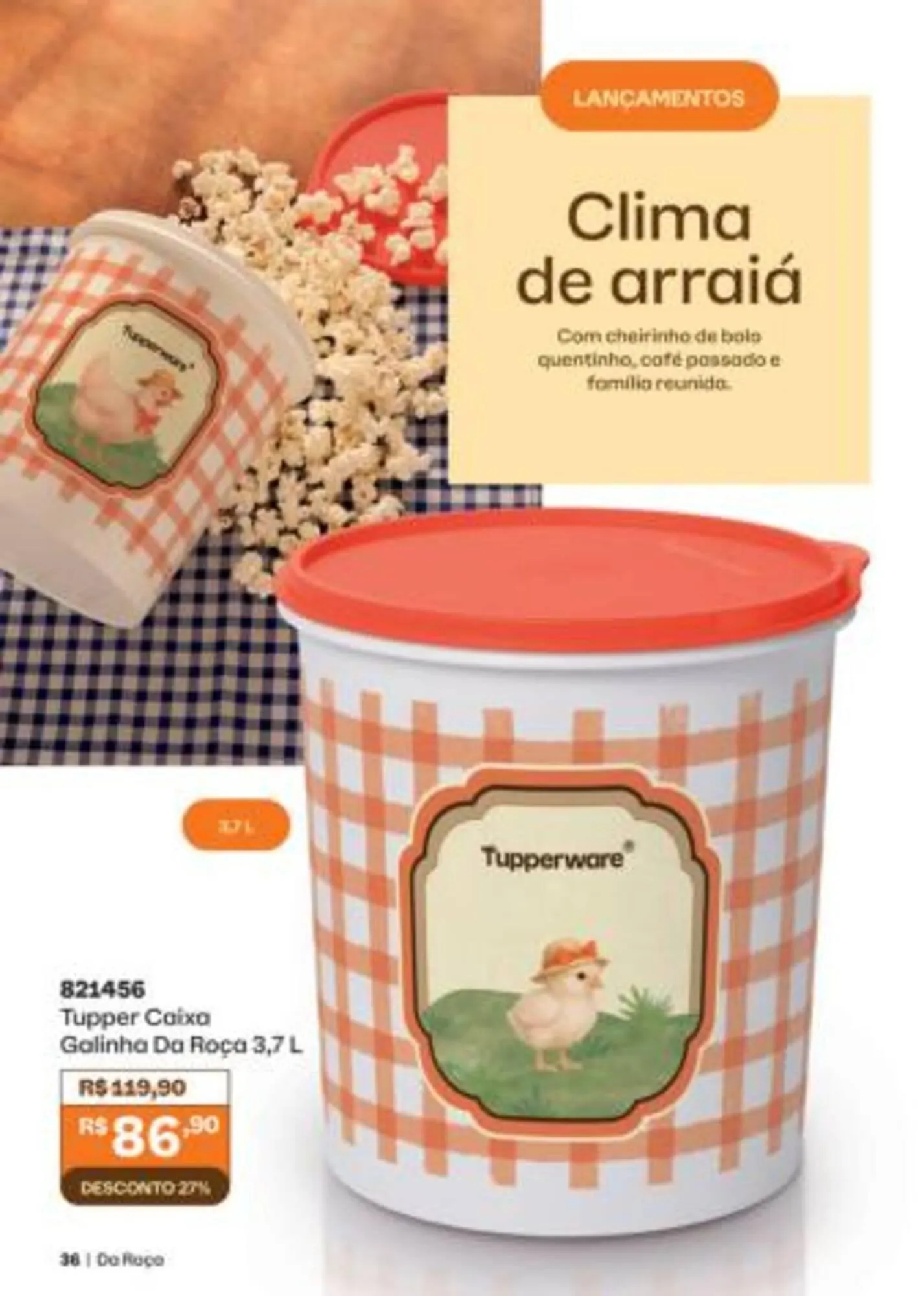 Encarte de Catálogo Tupperware 8 de maio até 30 de junho 2026 - Pagina 36