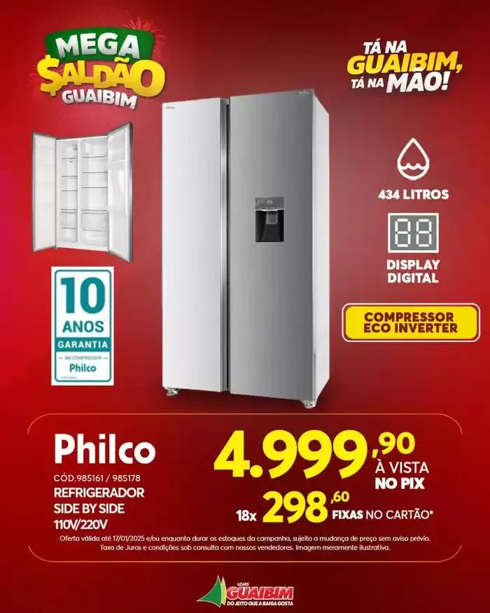 Encarte de Mega Saldão Guaibim 14 de janeiro até 17 de janeiro 2025 - Pagina 9