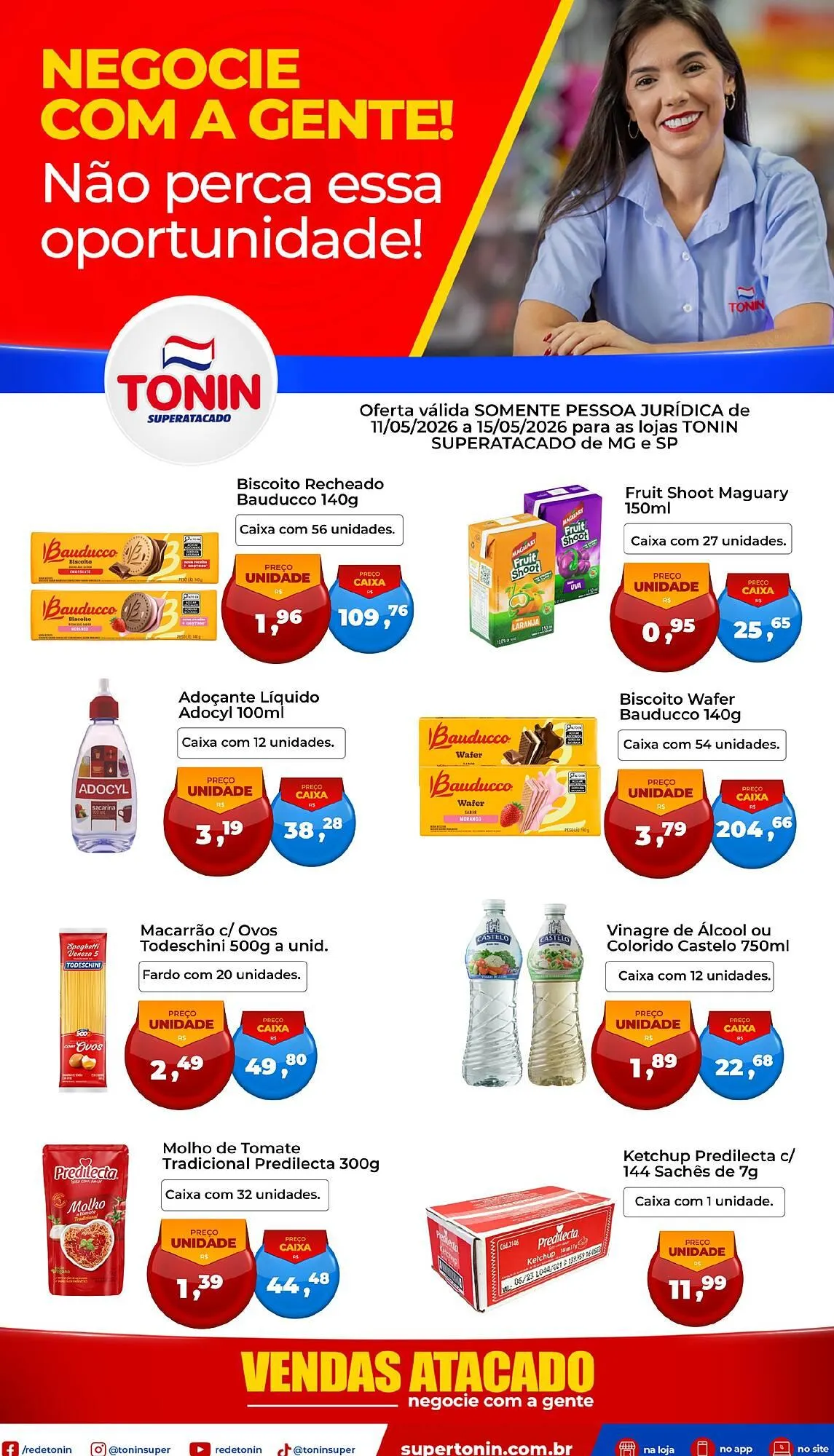 Encarte de Catálogo Tonin Superatacado 12 de maio até 15 de maio 2026 - Pagina 1