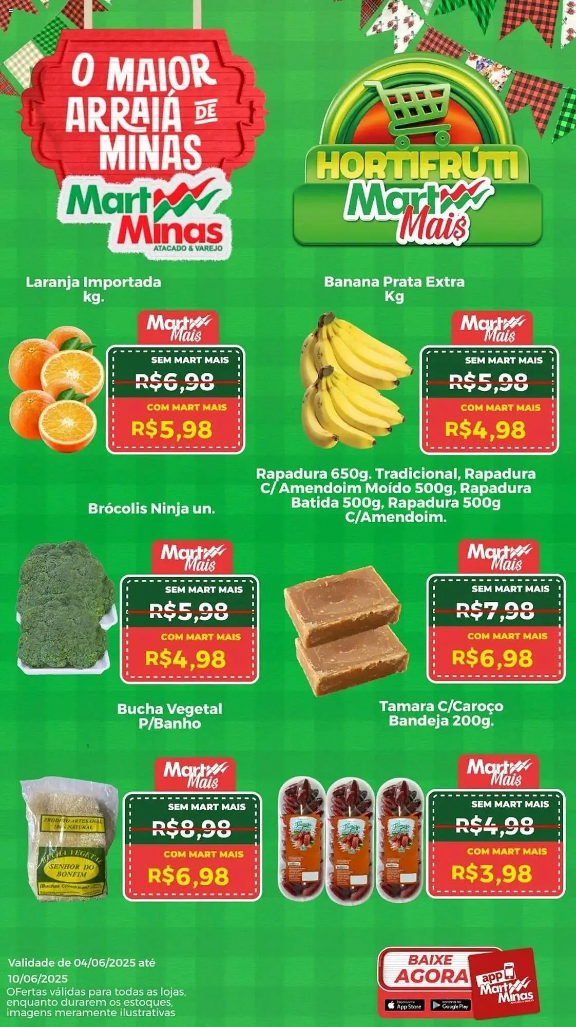 Encarte de Catálogo Mart Minas 4 de junho até 10 de junho 2025 - Pagina 1
