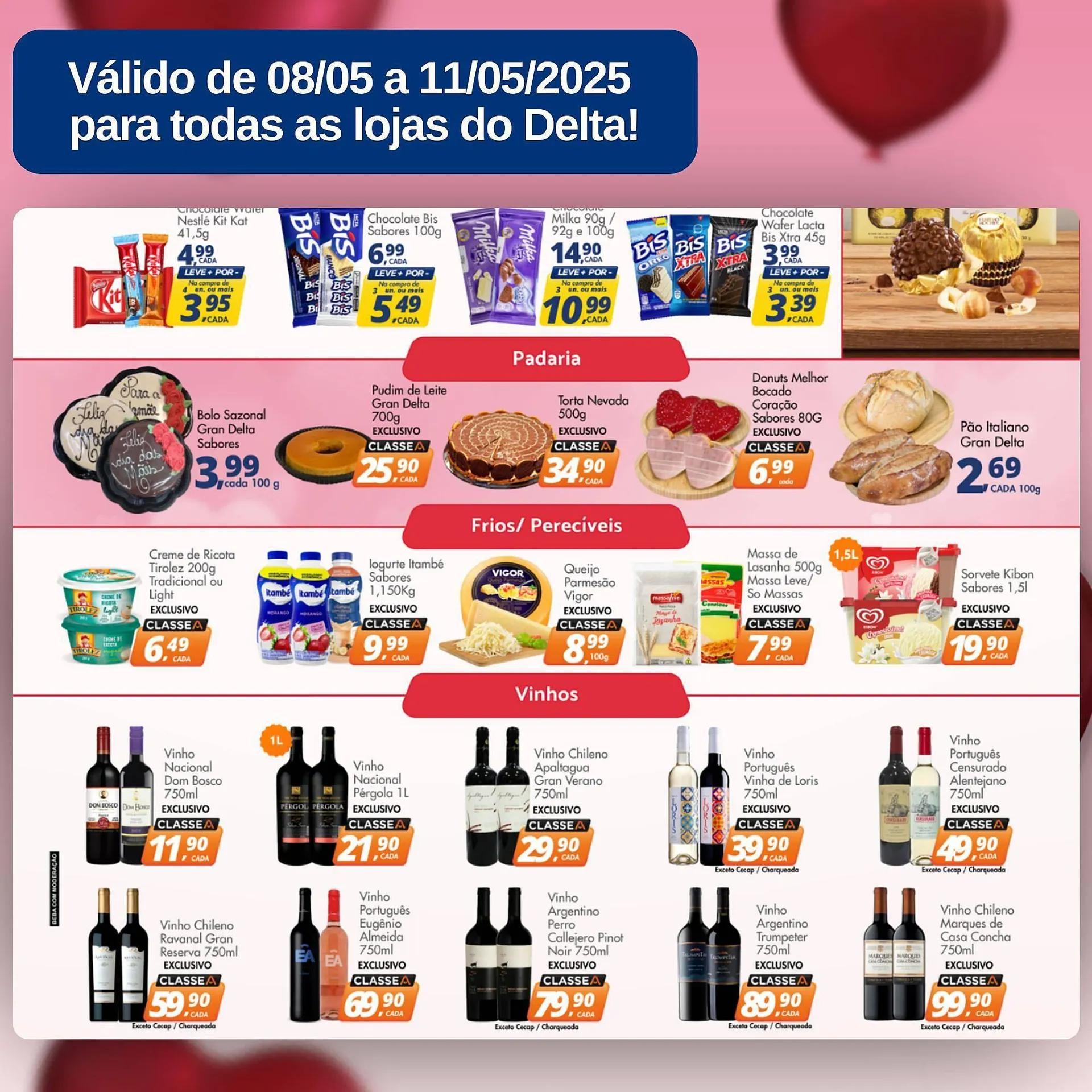 Encarte de Catálogo Delta Supermercados 8 de maio até 11 de maio 2025 - Pagina 4