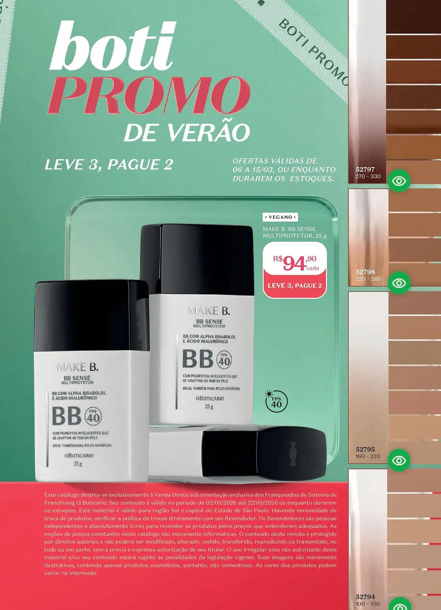 Encarte de Catálogo O Boticário 2 de março até 23 de março 2026 - Pagina 198