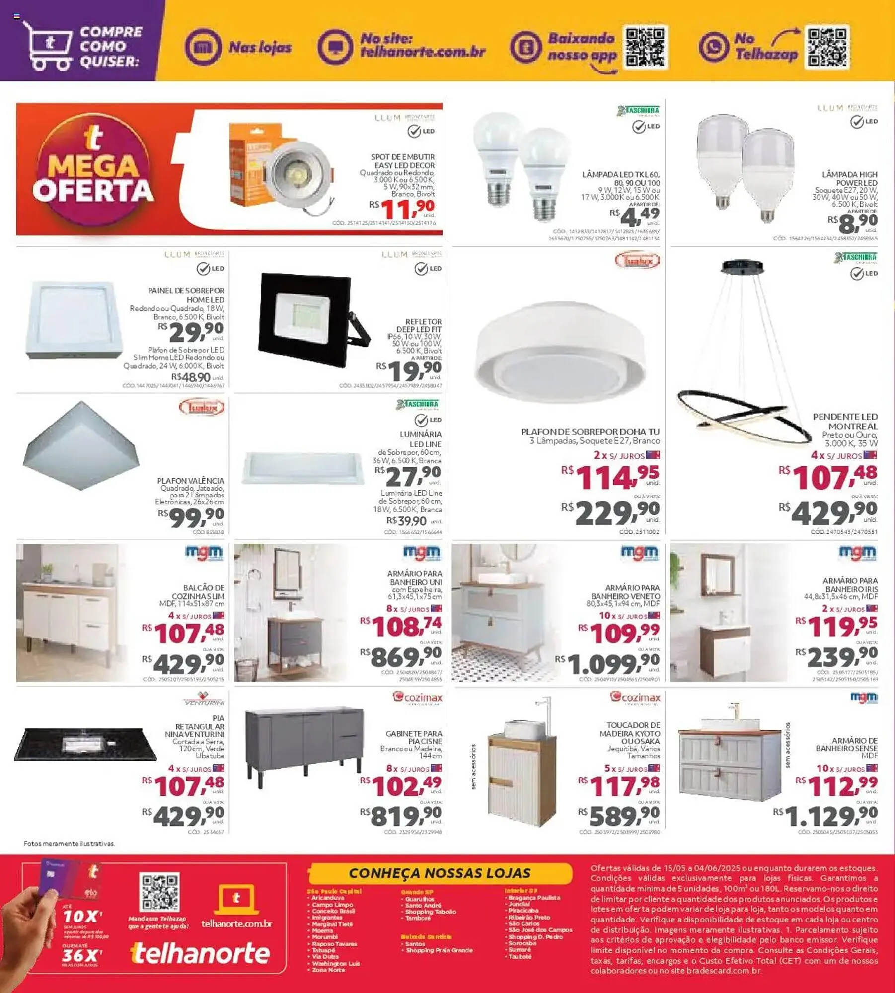 Encarte de Catálogo Telhanorte 15 de maio até 5 de junho 2025 - Pagina 16