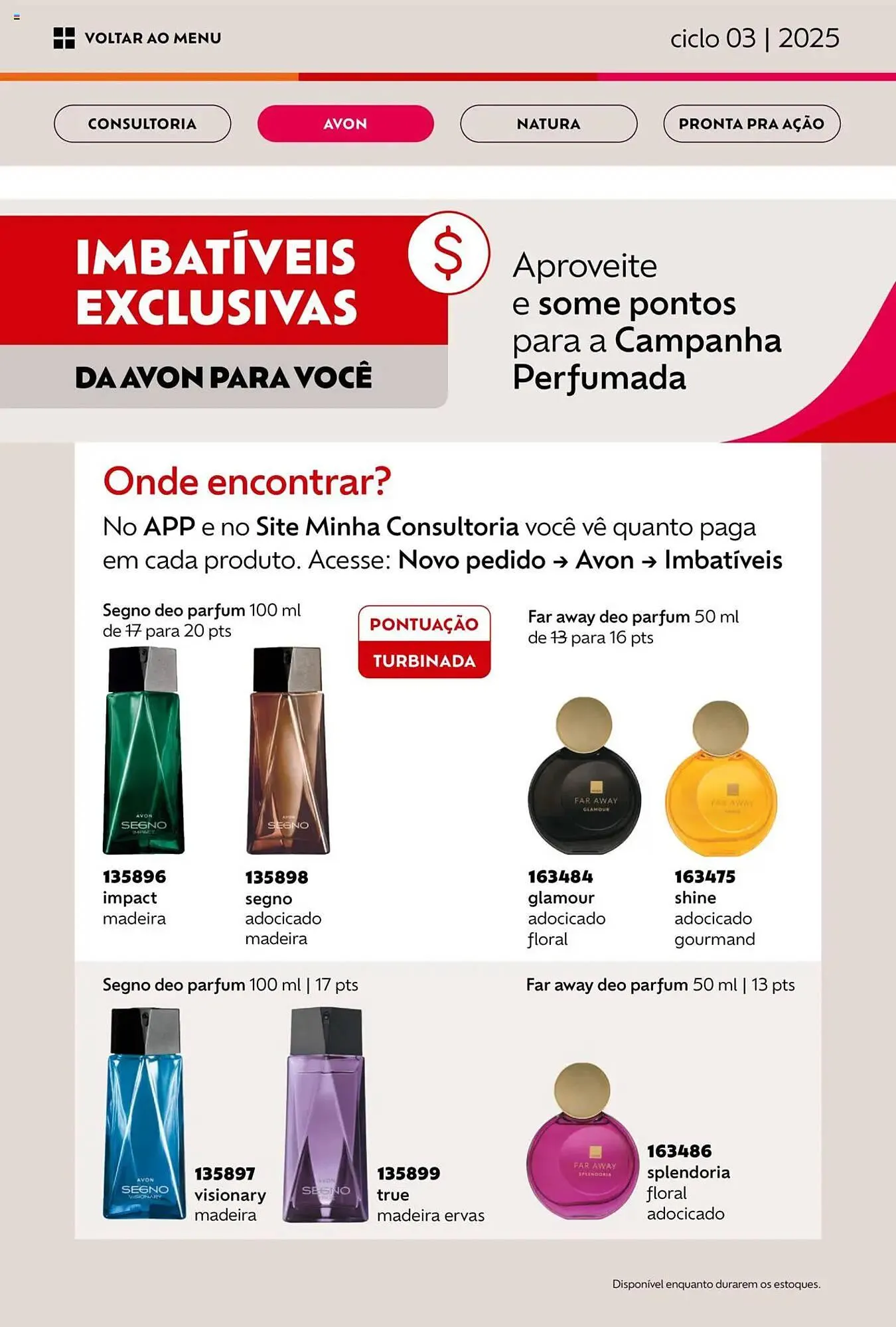 Encarte de Catálogo Avon 17 de janeiro até 17 de fevereiro 2025 - Pagina 24