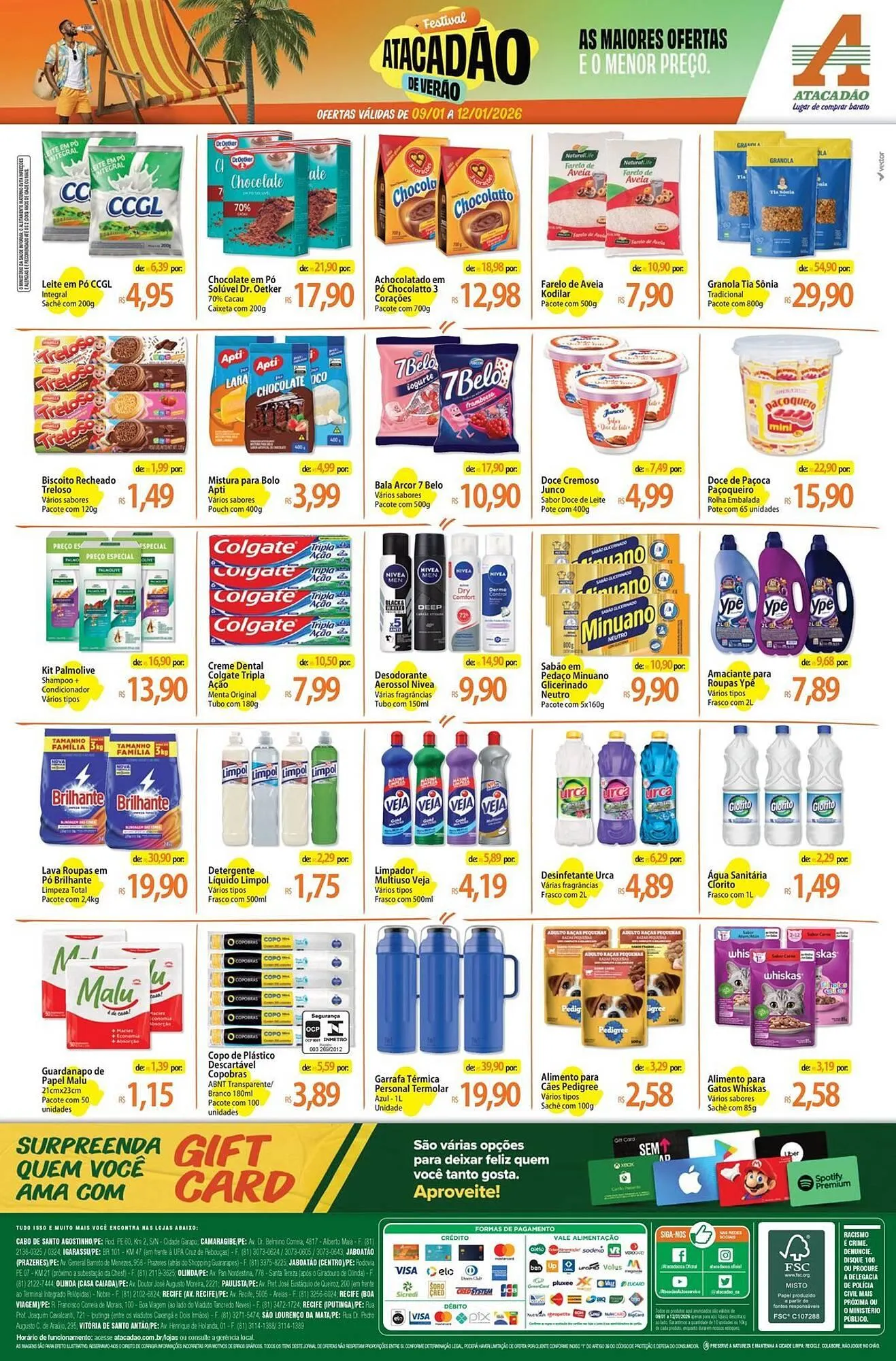 Encarte de Folheto Atacadão 9 de janeiro até 12 de janeiro 2026 - Pagina 4