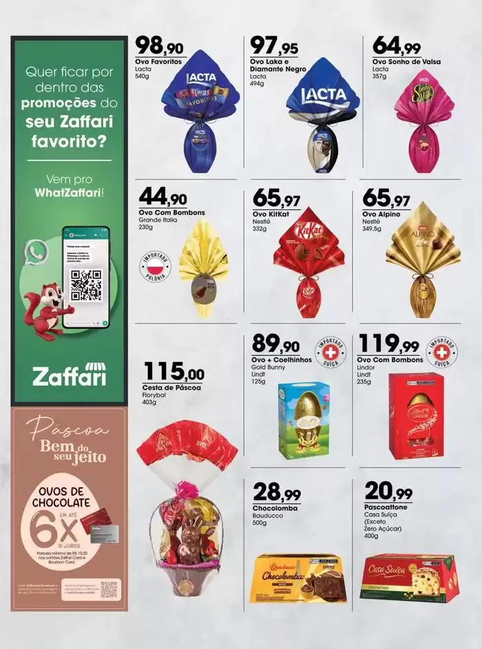 Encarte de Edição Páscoa 2025  8 de abril até 22 de abril 2025 - Pagina 8