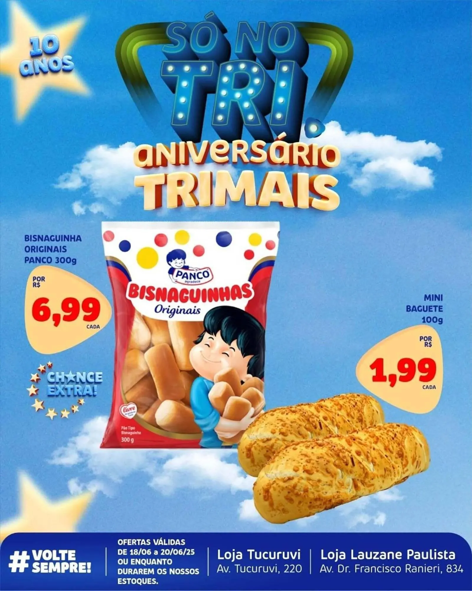 Encarte de Catálogo Trimais Supermercado 18 de junho até 20 de junho 2025 - Pagina 1