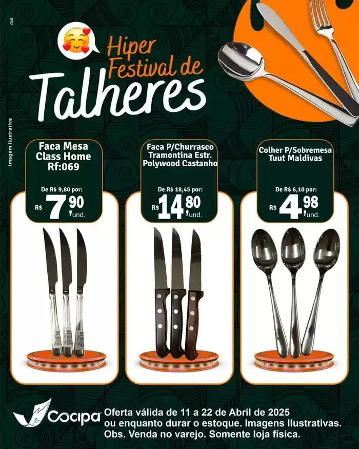 Encarte de Nossas melhores ofertas para você 11 de abril até 22 de abril 2025 - Pagina 1