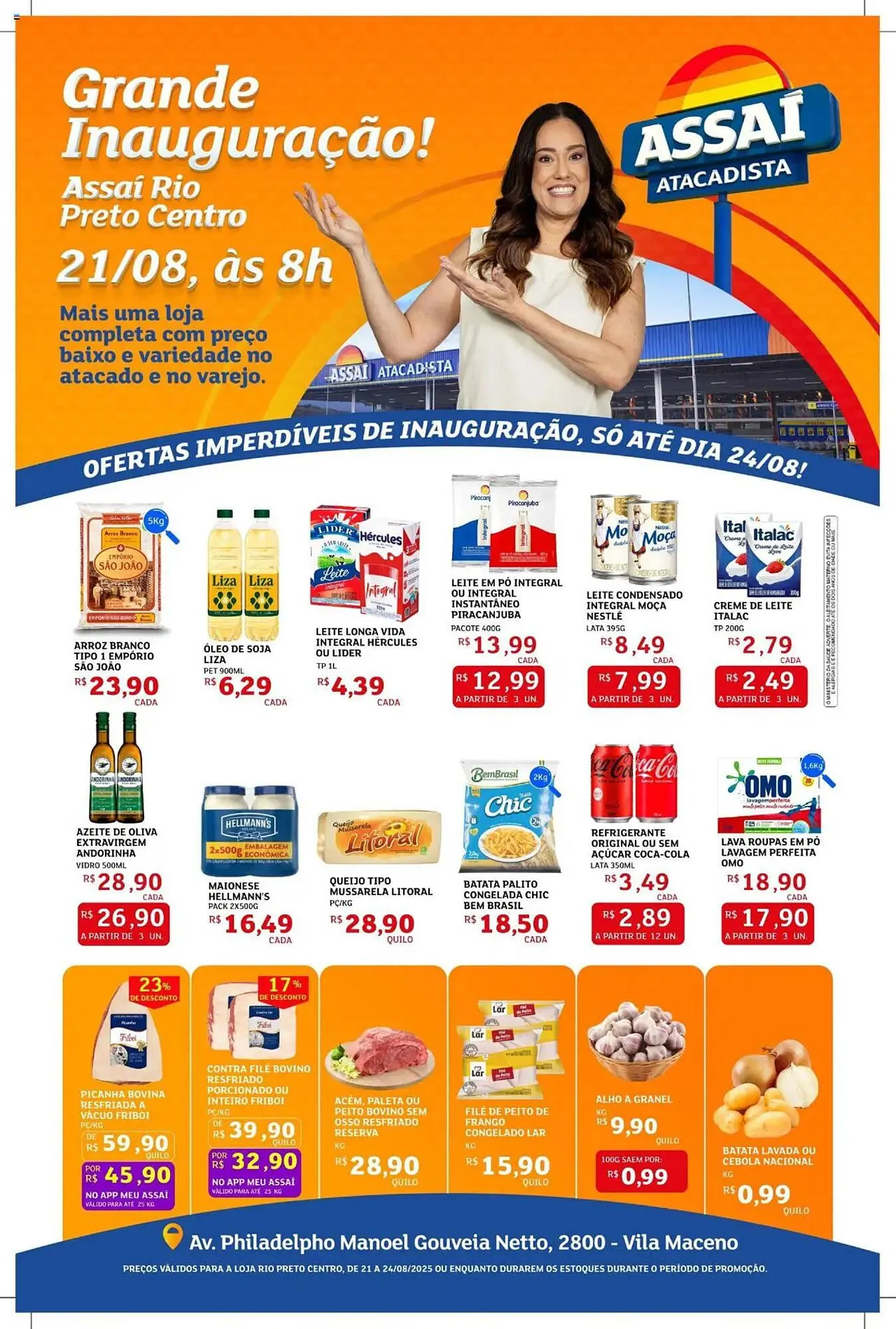 Encarte de Catálogo Assaí Atacadista 21 de agosto até 26 de agosto 2025 - Pagina 1