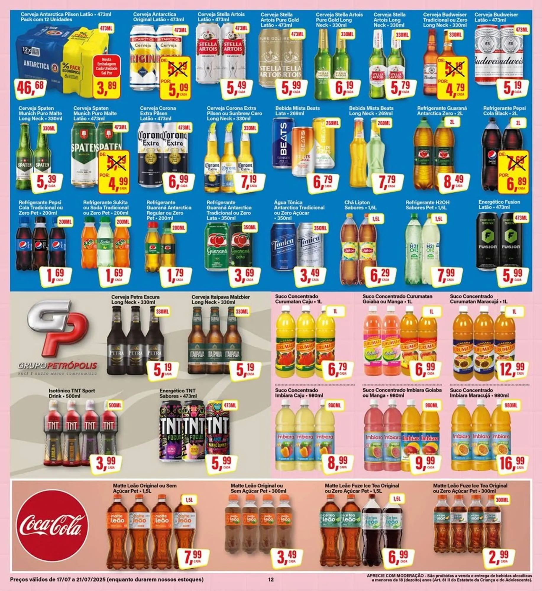 Encarte de Catálogo Rede Supermarket 17 de julho até 21 de julho 2025 - Pagina 12