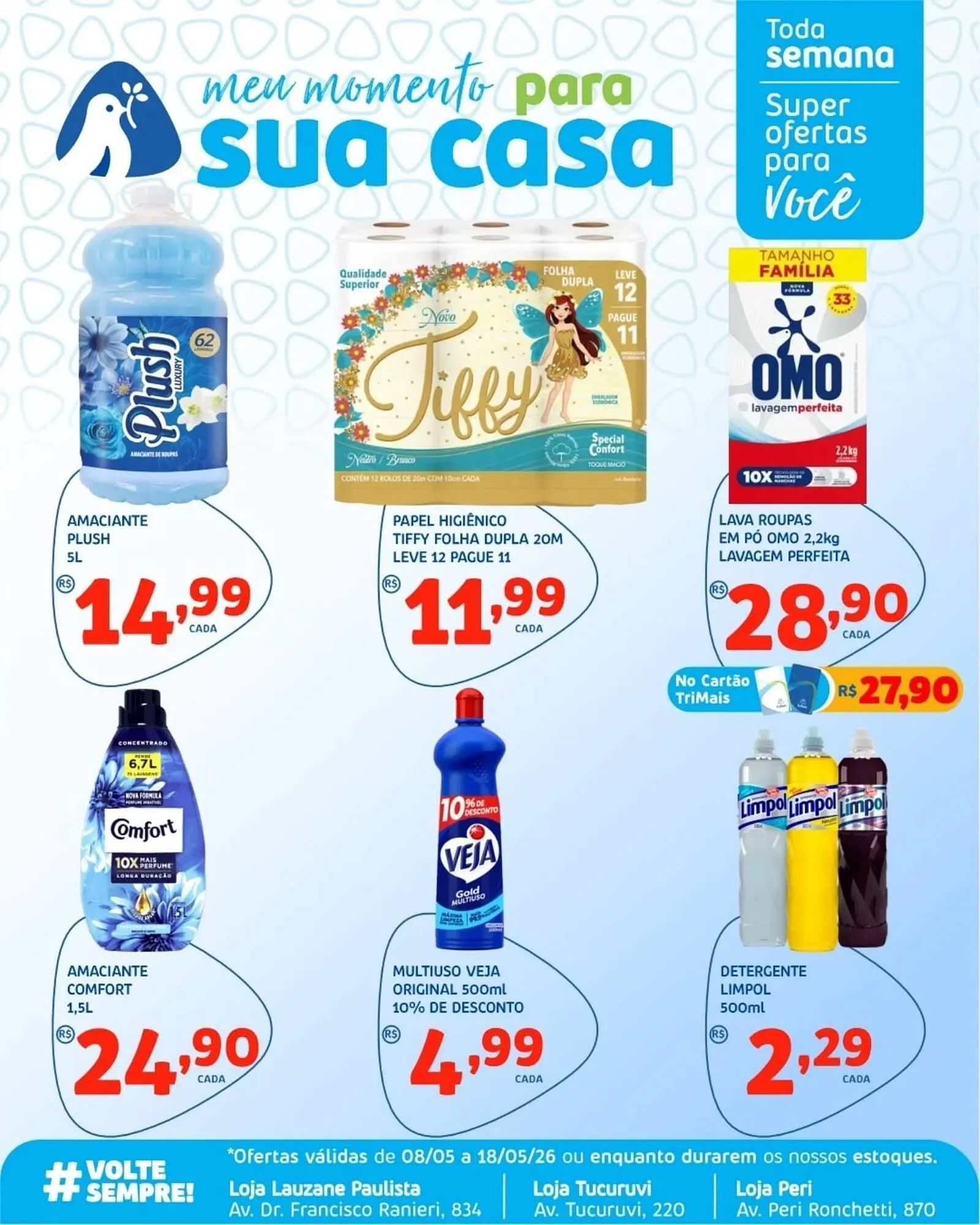 Encarte de Catálogo Trimais Supermercado 13 de maio até 18 de maio 2026 - Pagina 9