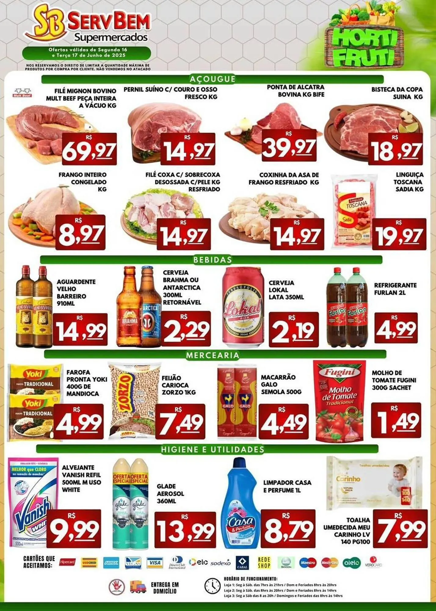 Encarte de Catálogo ServBem 16 de junho até 17 de junho 2025 - Pagina 2