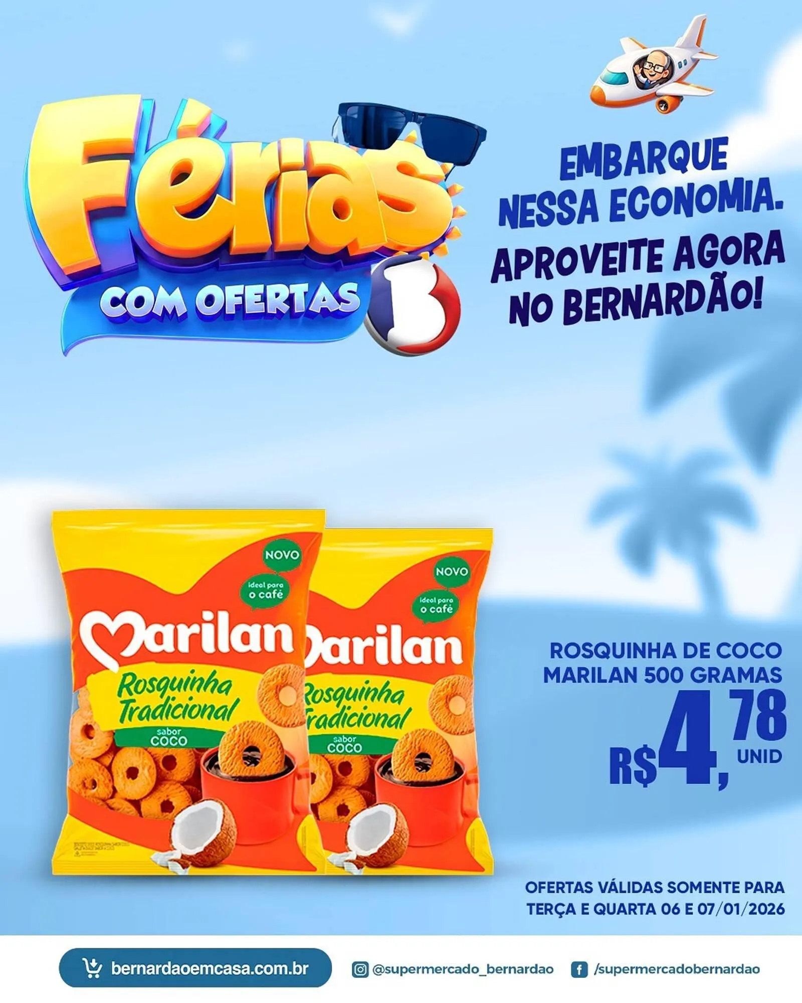 Encarte de Catálogo Supermercado Bernardão 6 de janeiro até 7 de janeiro 2026 - Pagina 2