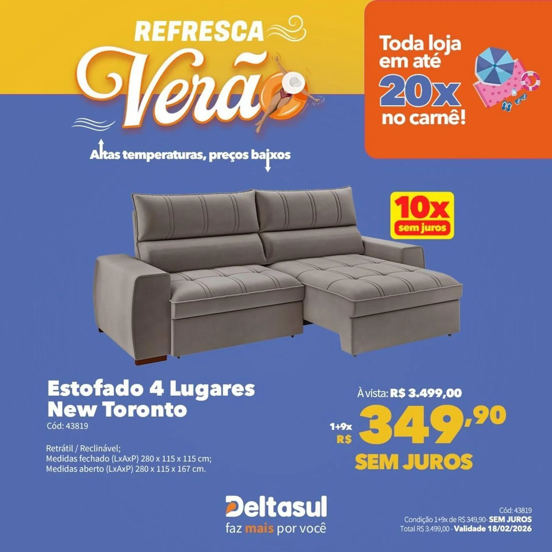 Encarte de Folheto Deltasul 6 de fevereiro até 18 de fevereiro 2026 - Pagina 3