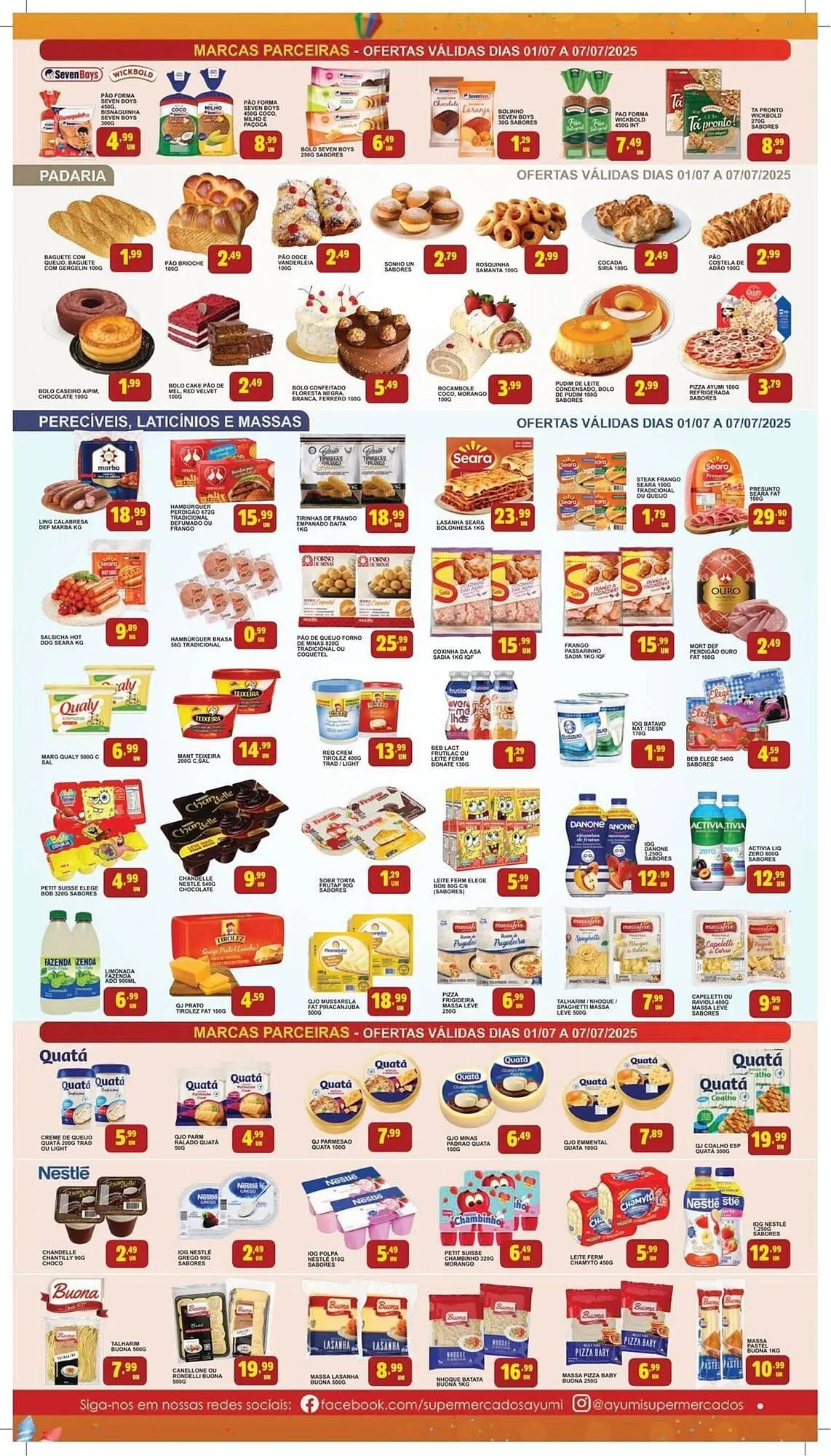 Encarte de Catálogo Ayumi Supermercados 1 de julho até 7 de julho 2025 - Pagina 2