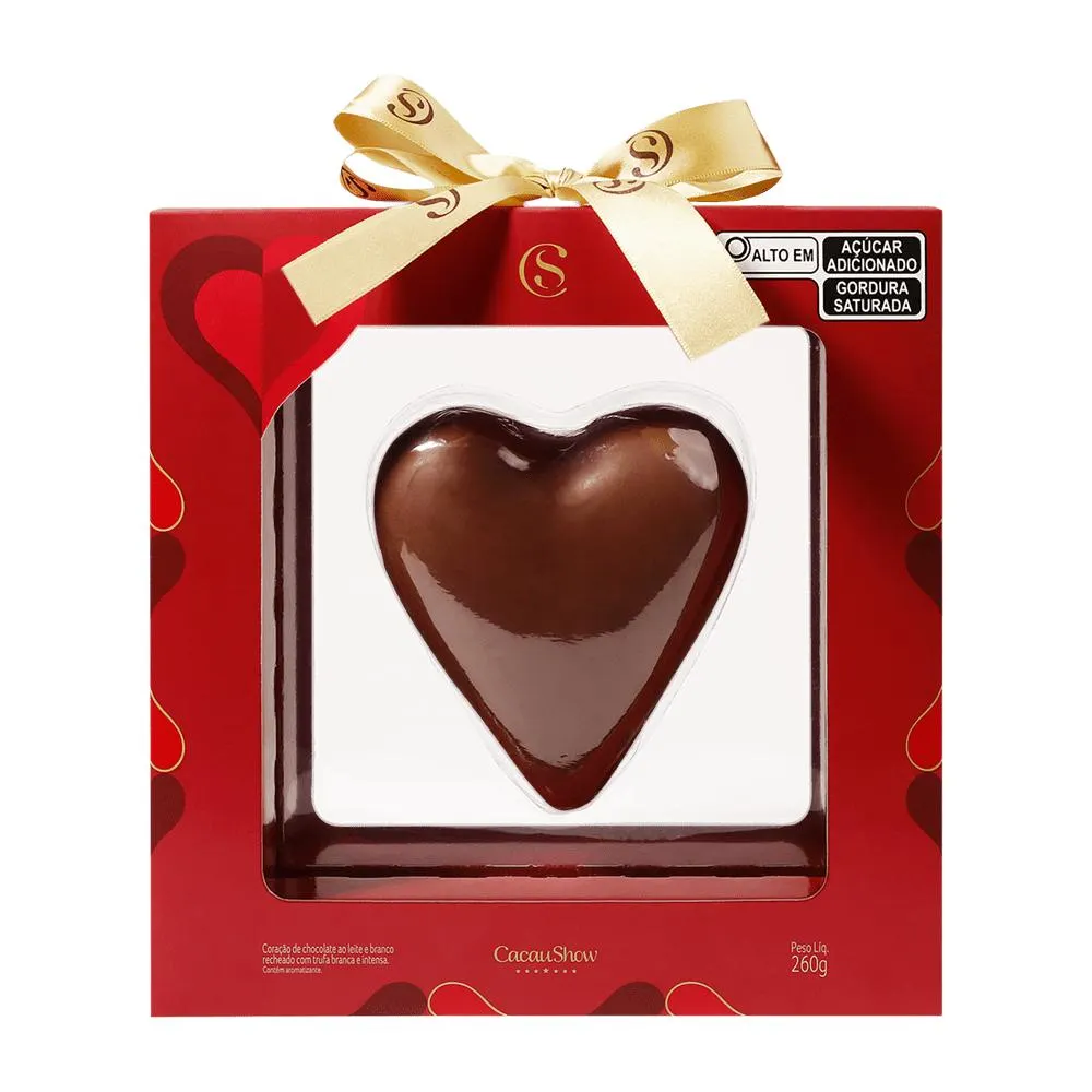 CORAÇÃO RECHEADO 260G