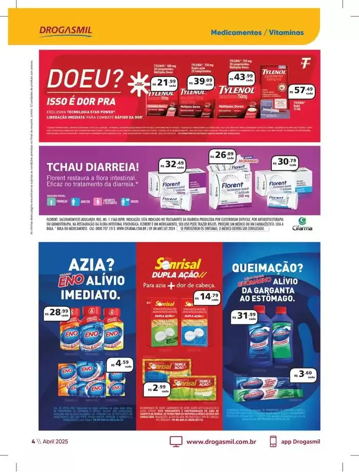 Encarte de Abril de 2025 9 de abril até 1 de maio 2025 - Pagina 4