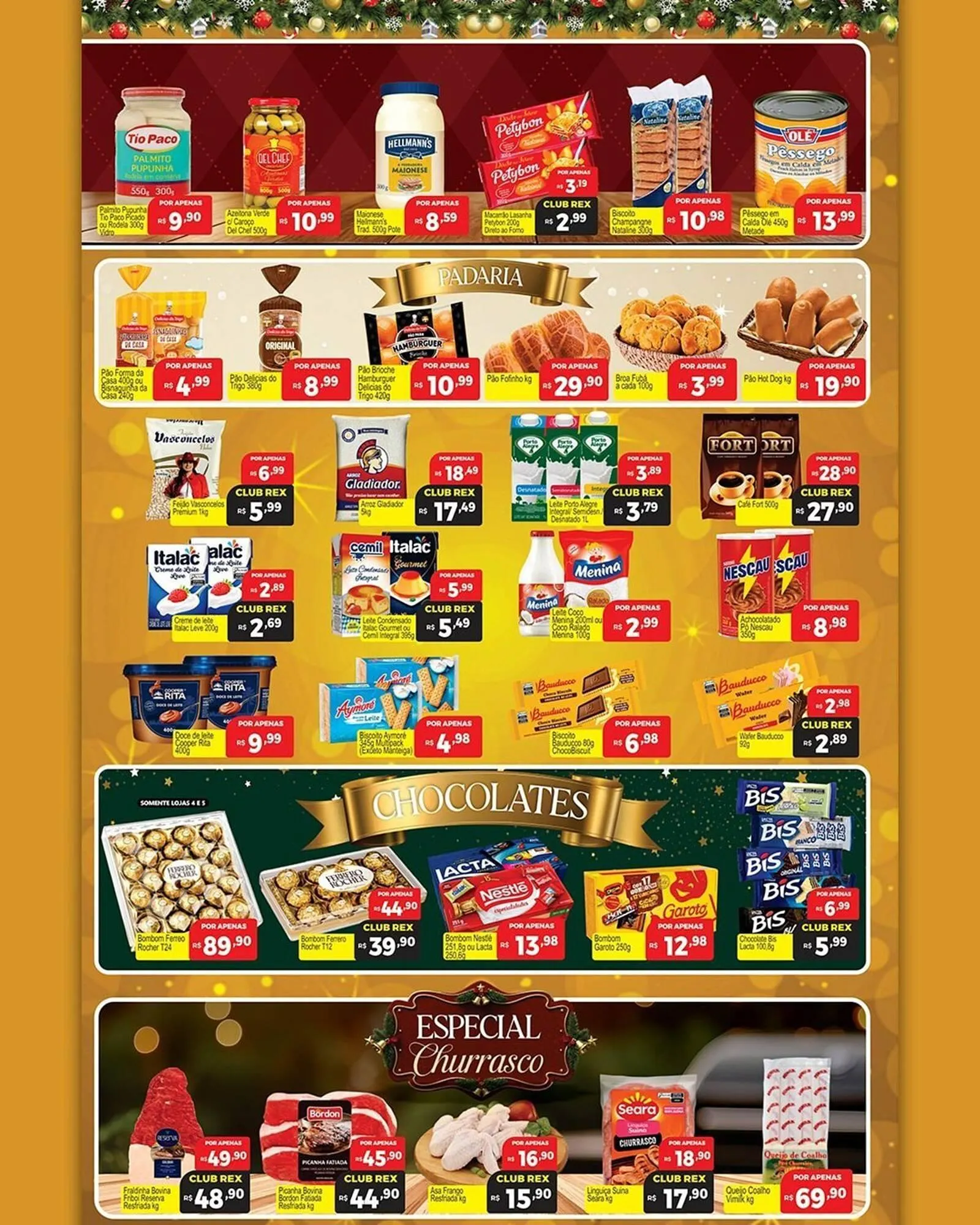 Encarte de Catálogo Supermercados Rex 19 de dezembro até 24 de dezembro 2025 - Pagina 3