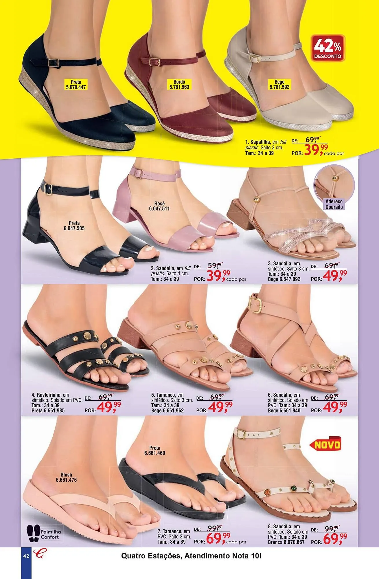 Encarte de Revista Quatro Estações 16 de janeiro até 28 de fevereiro 2026 - Pagina 38