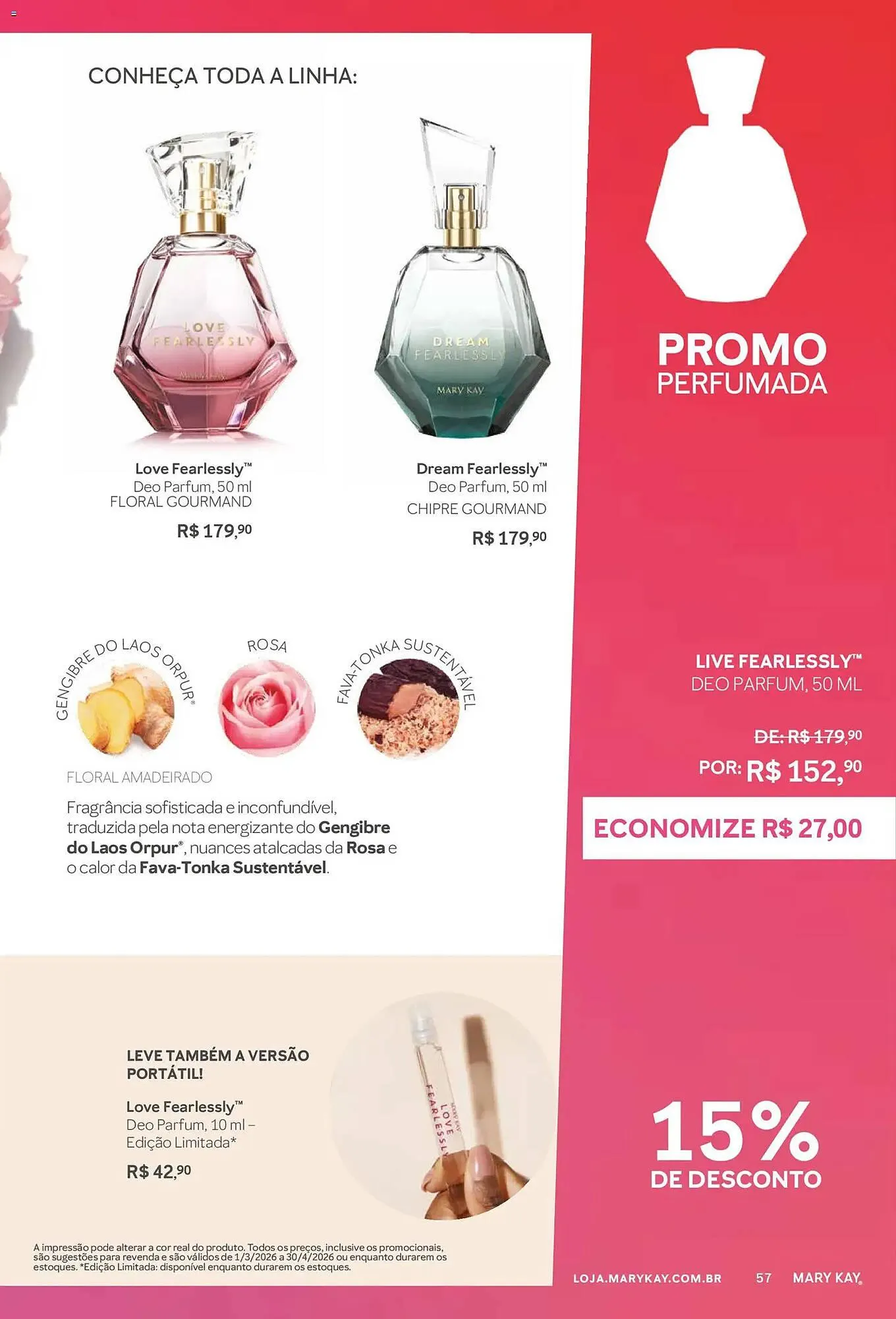 Encarte de Revista Mary Kay 1 de março até 1 de maio 2026 - Pagina 57
