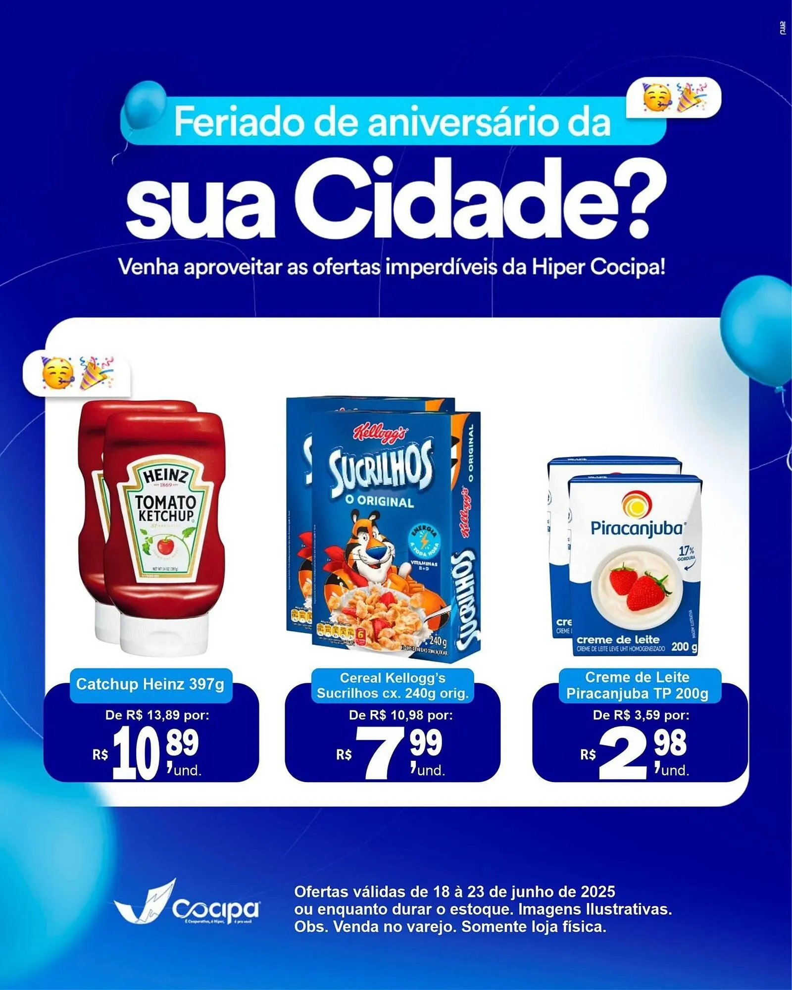 Encarte de Catálogo Cocipa 18 de junho até 23 de junho 2025 - Pagina 1