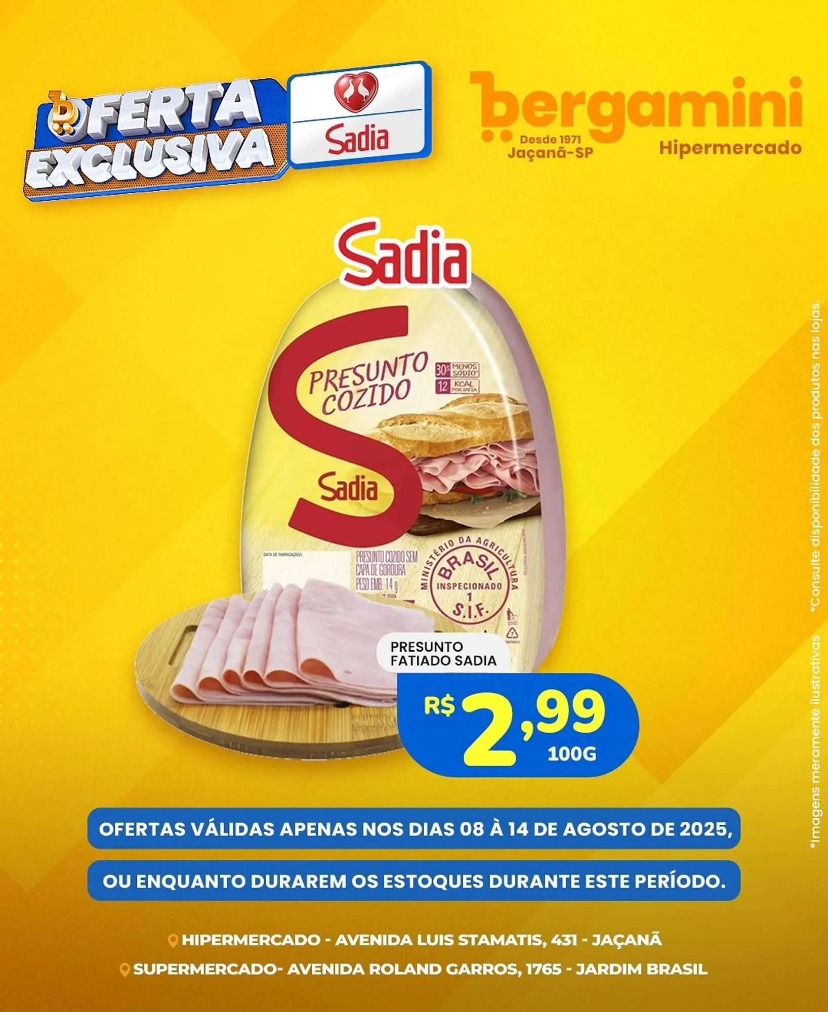 Encarte de Catálogo Supermercado Bergamini 8 de agosto até 14 de agosto 2025 - Pagina 2