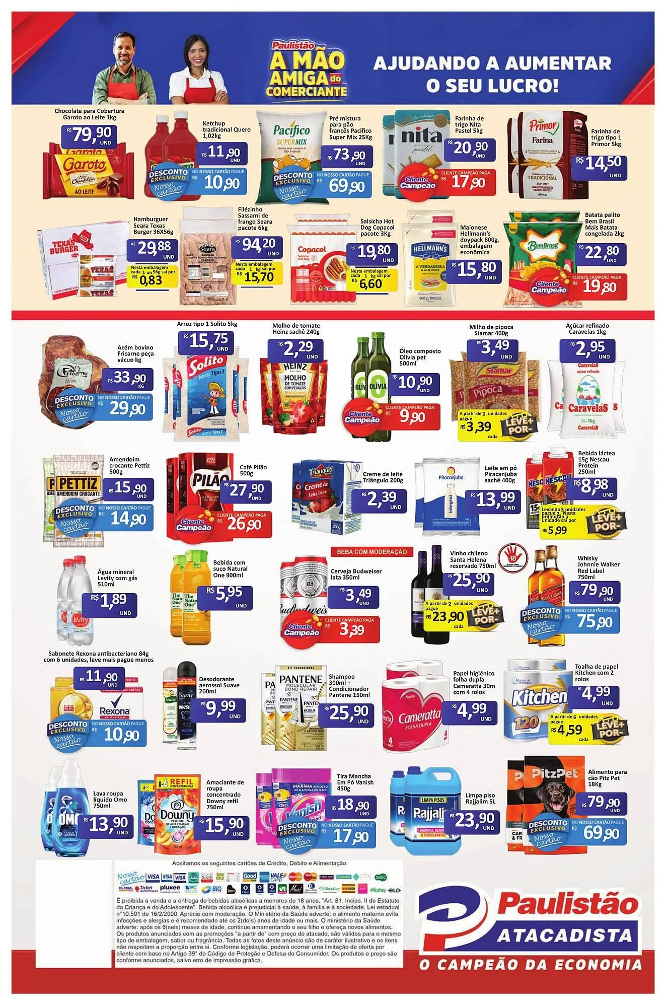 Encarte de Catálogo Paulistão Supermercados 13 de maio até 14 de maio 2026 - Pagina 2