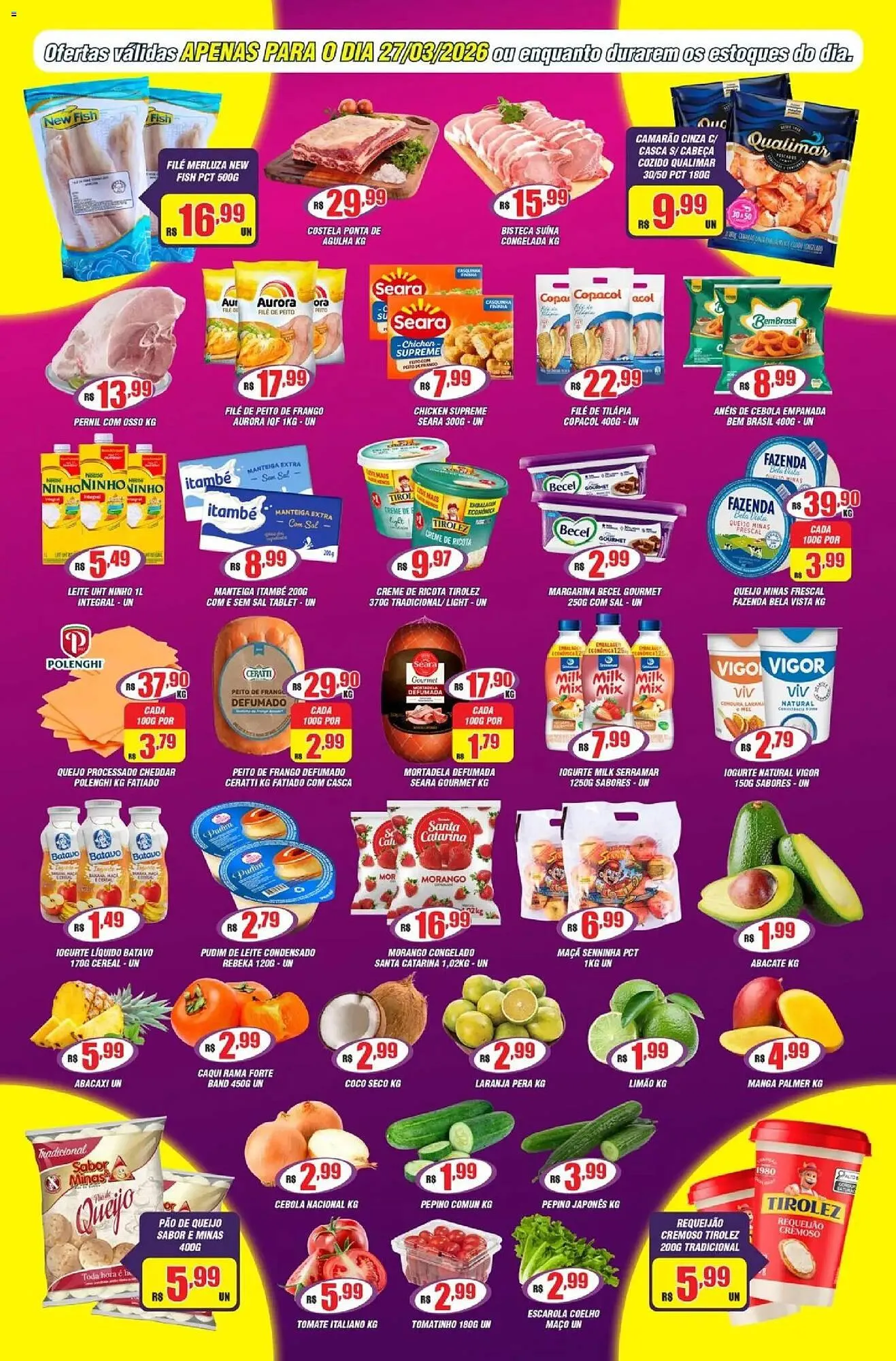 Encarte de Catálogo Violeta Supermercados 26 de março até 27 de março 2026 - Pagina 2