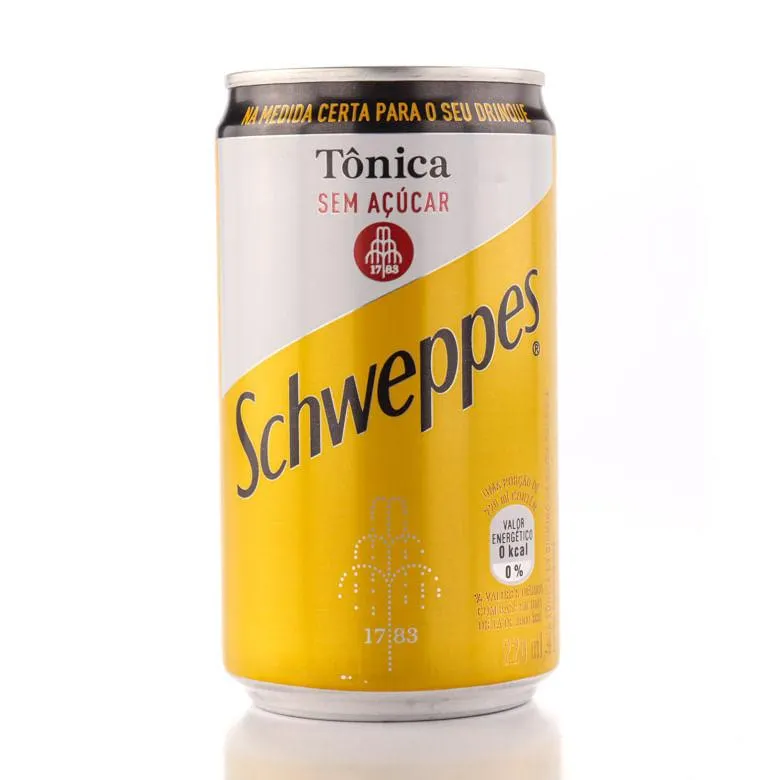 Água Tônica Schweppes sem Açúcar 220ml