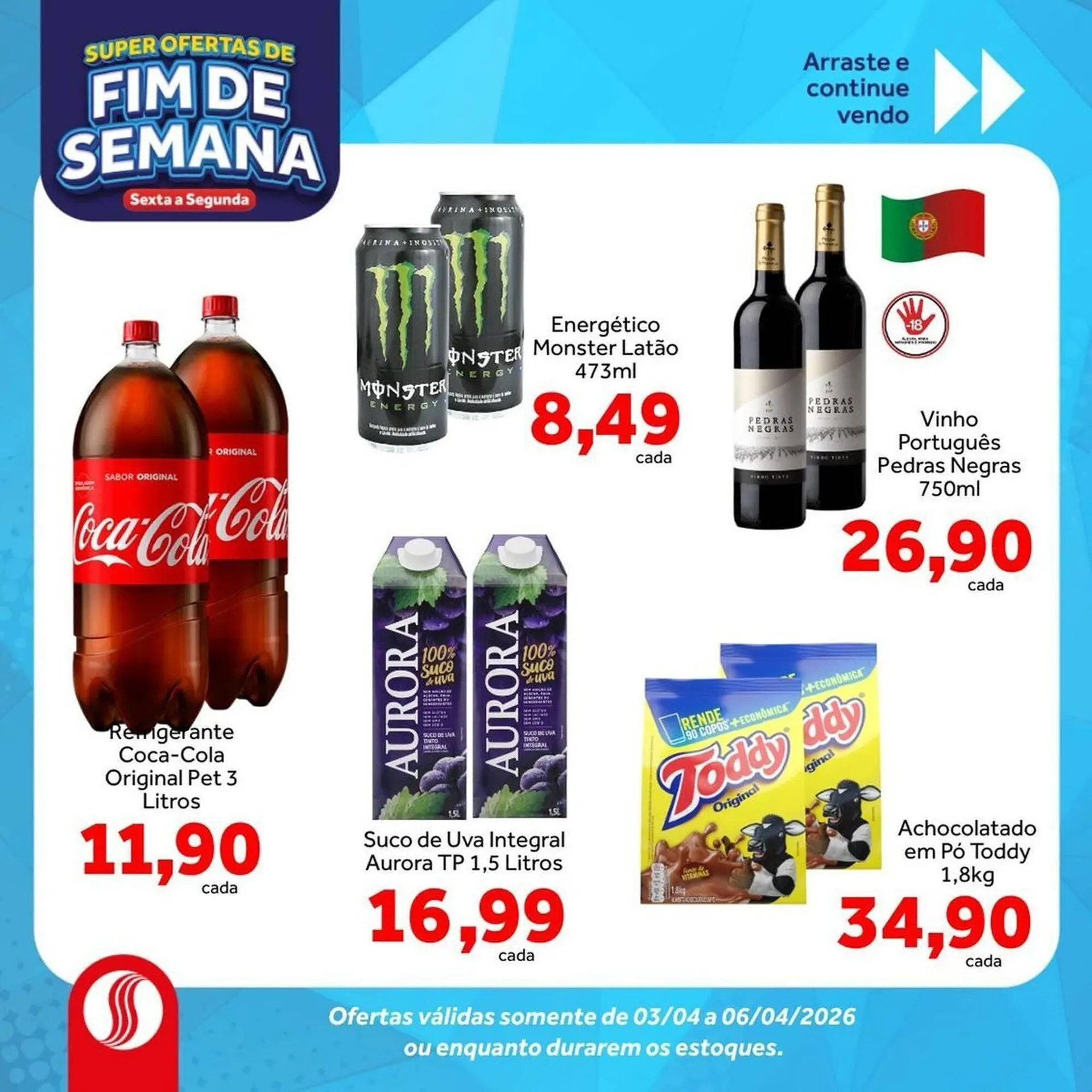 Encarte de Folheto Shibata Supermercados 3 de abril até 6 de abril 2026 - Pagina 6