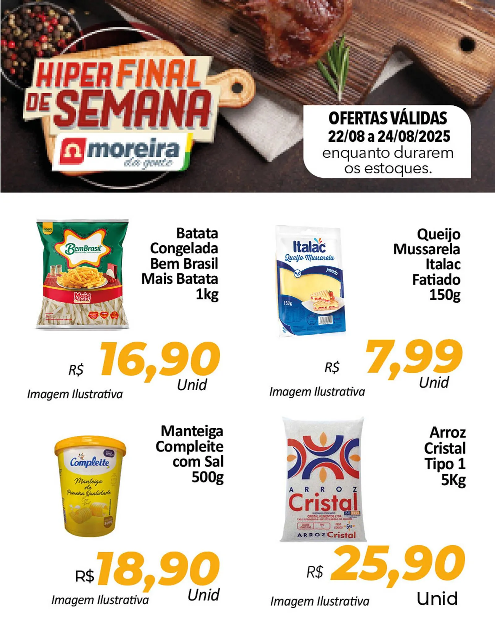 Encarte de Catálogo Hiper Moreira 22 de agosto até 24 de agosto 2025 - Pagina 4